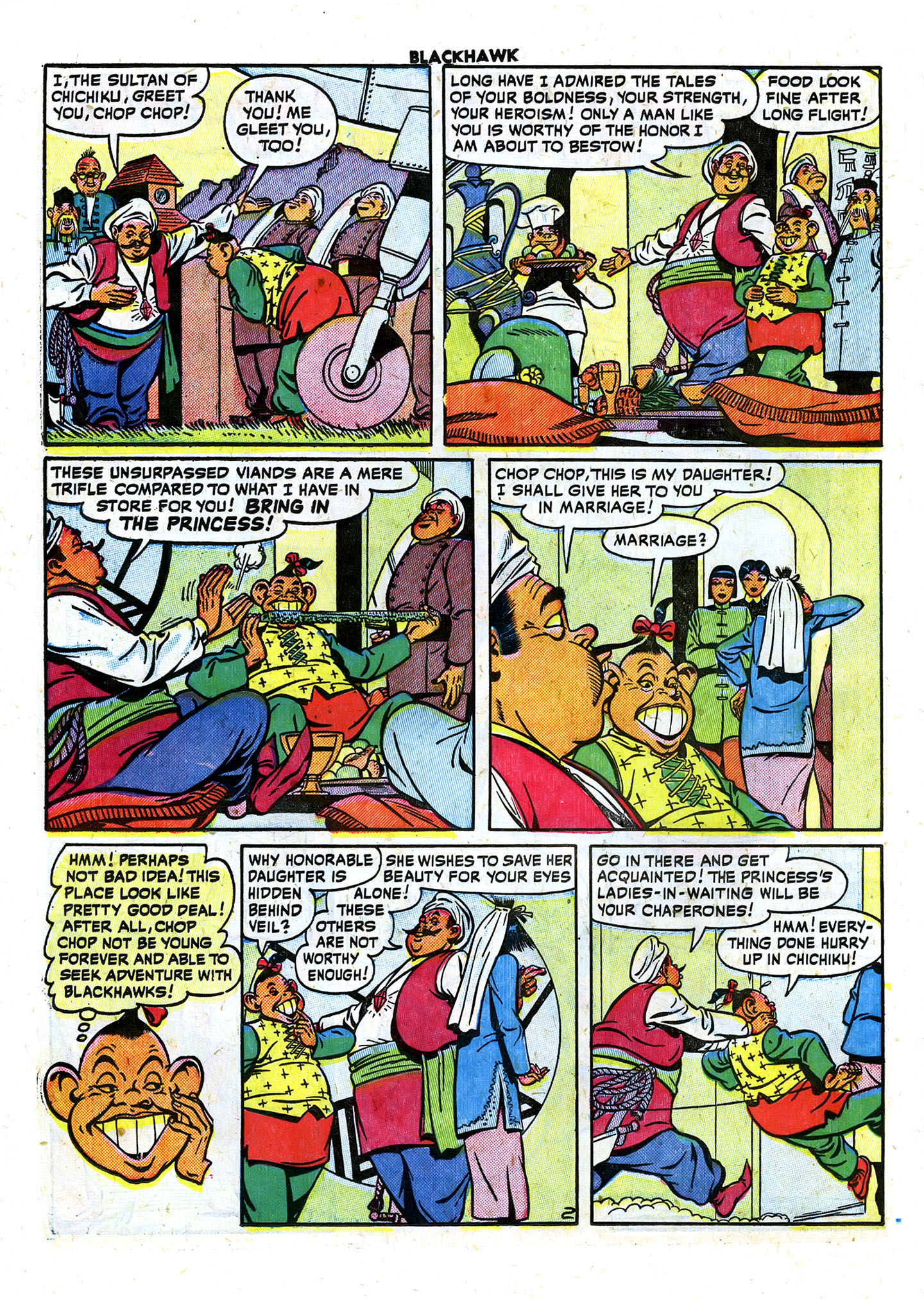 Read online Blackhawk (1957) comic -  Issue #36 - 36
