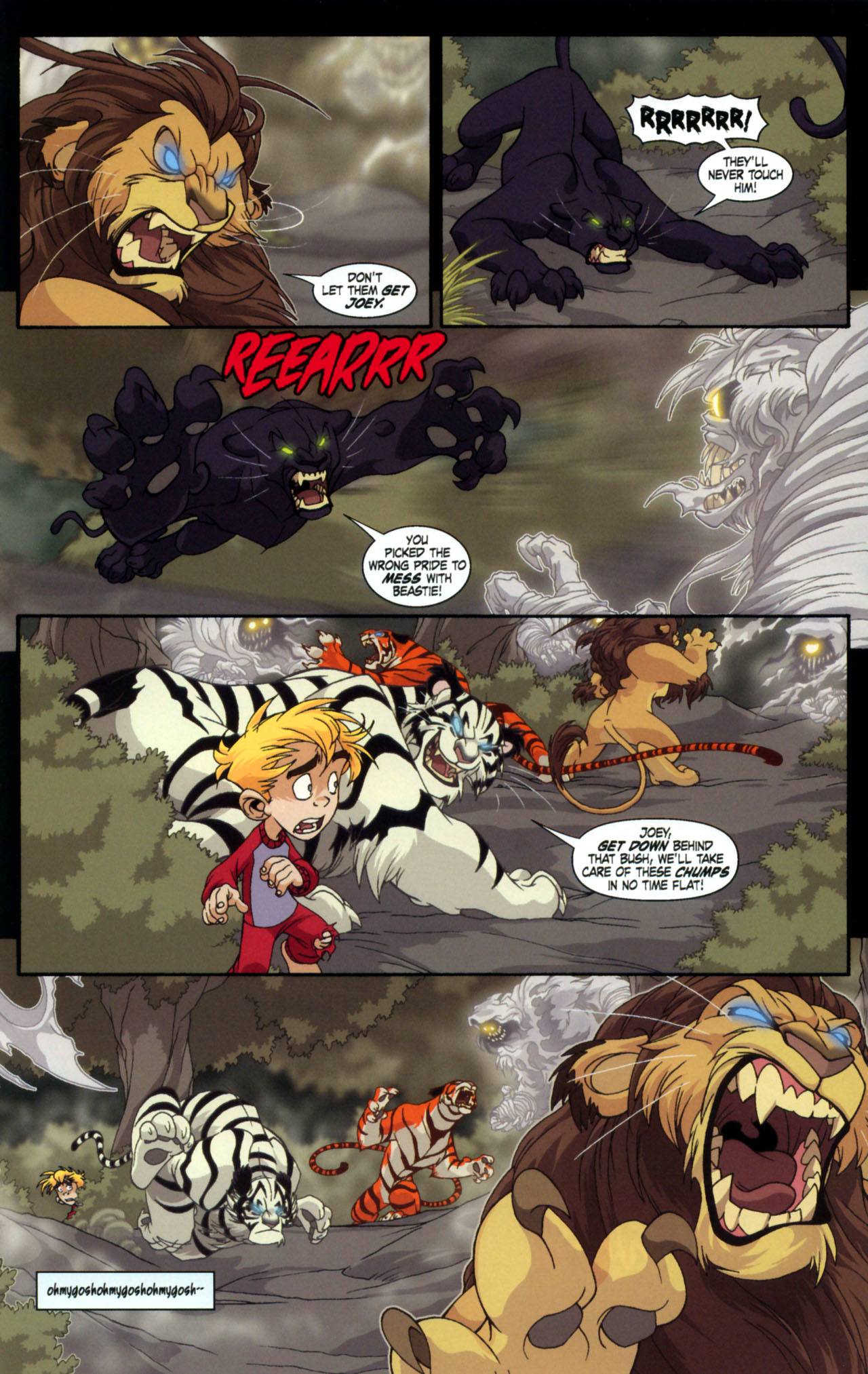 Read online Lions, Tigers and Bears comic -  Issue #3 - 17