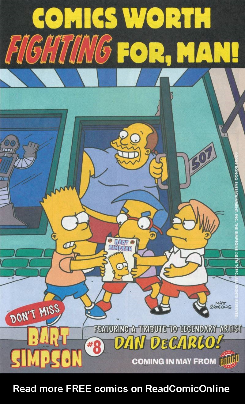 Read online Simpsons Comics comic -  Issue #68 - 25