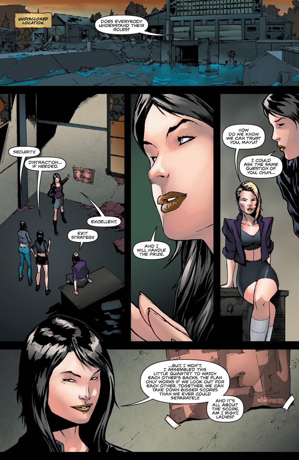 Executive Assistant: Assassins issue 16 - Page 12