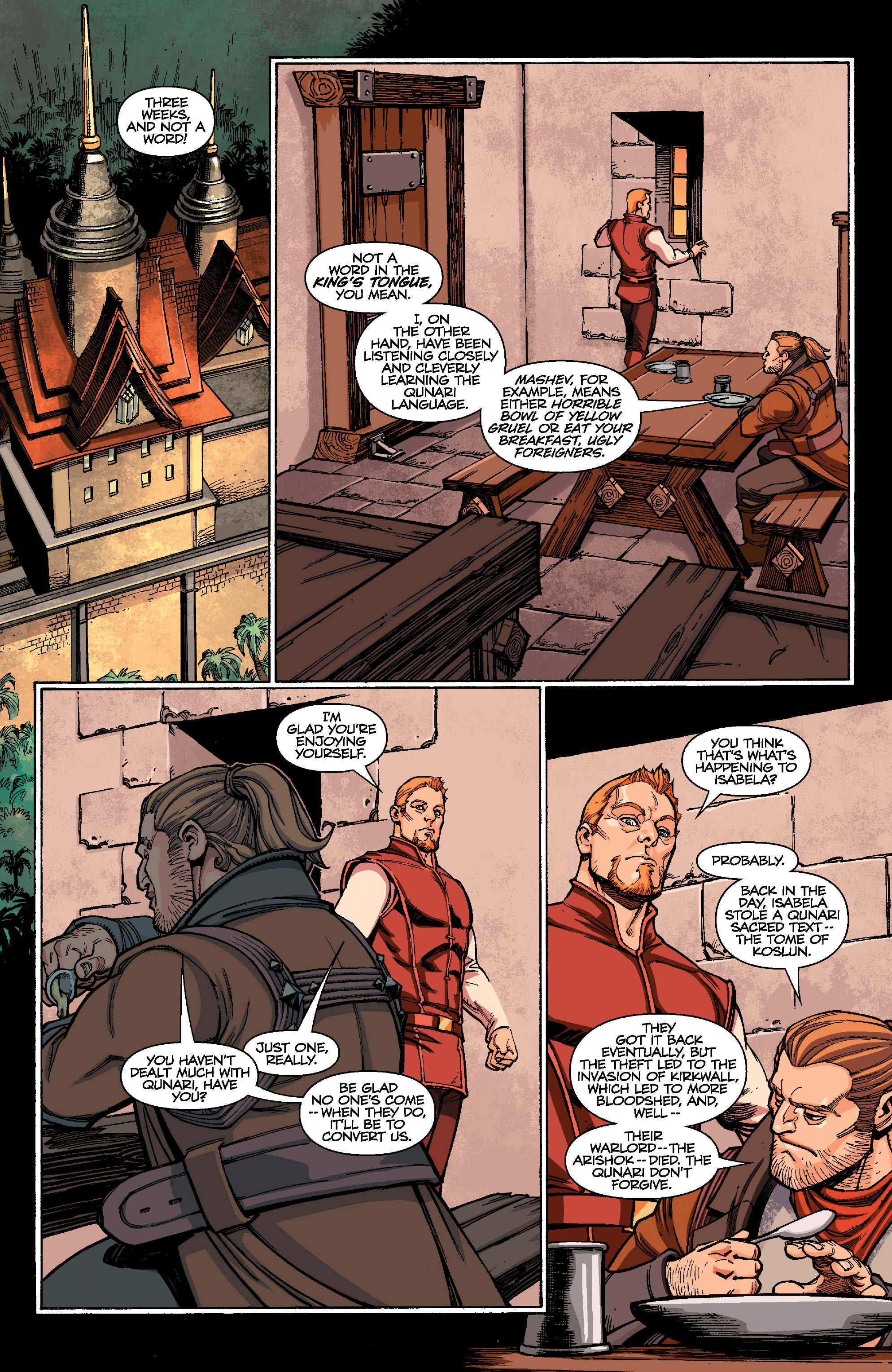 Read online Dragon Age: The First Five Graphic Novels comic -  Issue # TPB (Part 2) - 4
