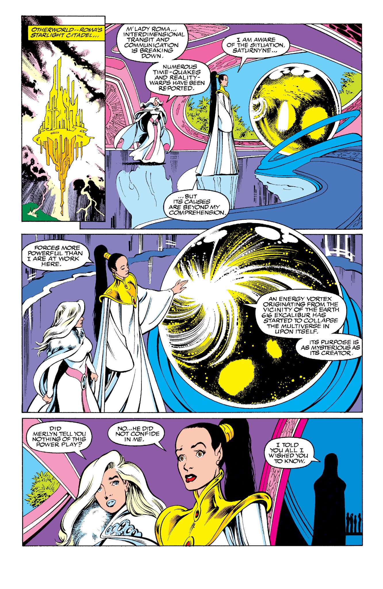 Read online Excalibur Visionaries: Alan Davis comic -  Issue # TPB 1 (Part 2) - 84