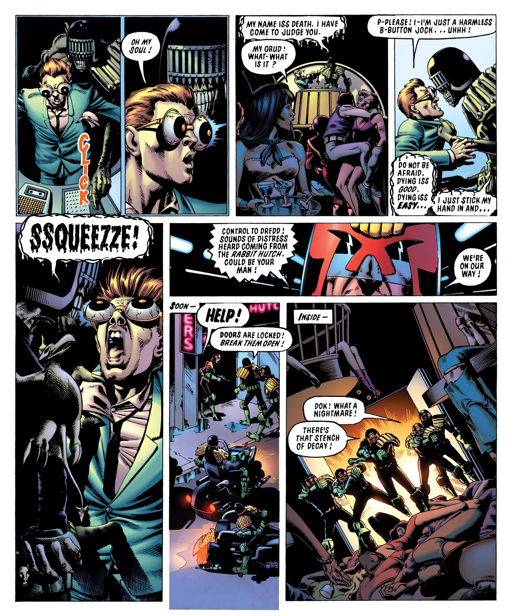 Read online Judge Dredd Classics: The Dark Judges comic -  Issue # TPB - 9