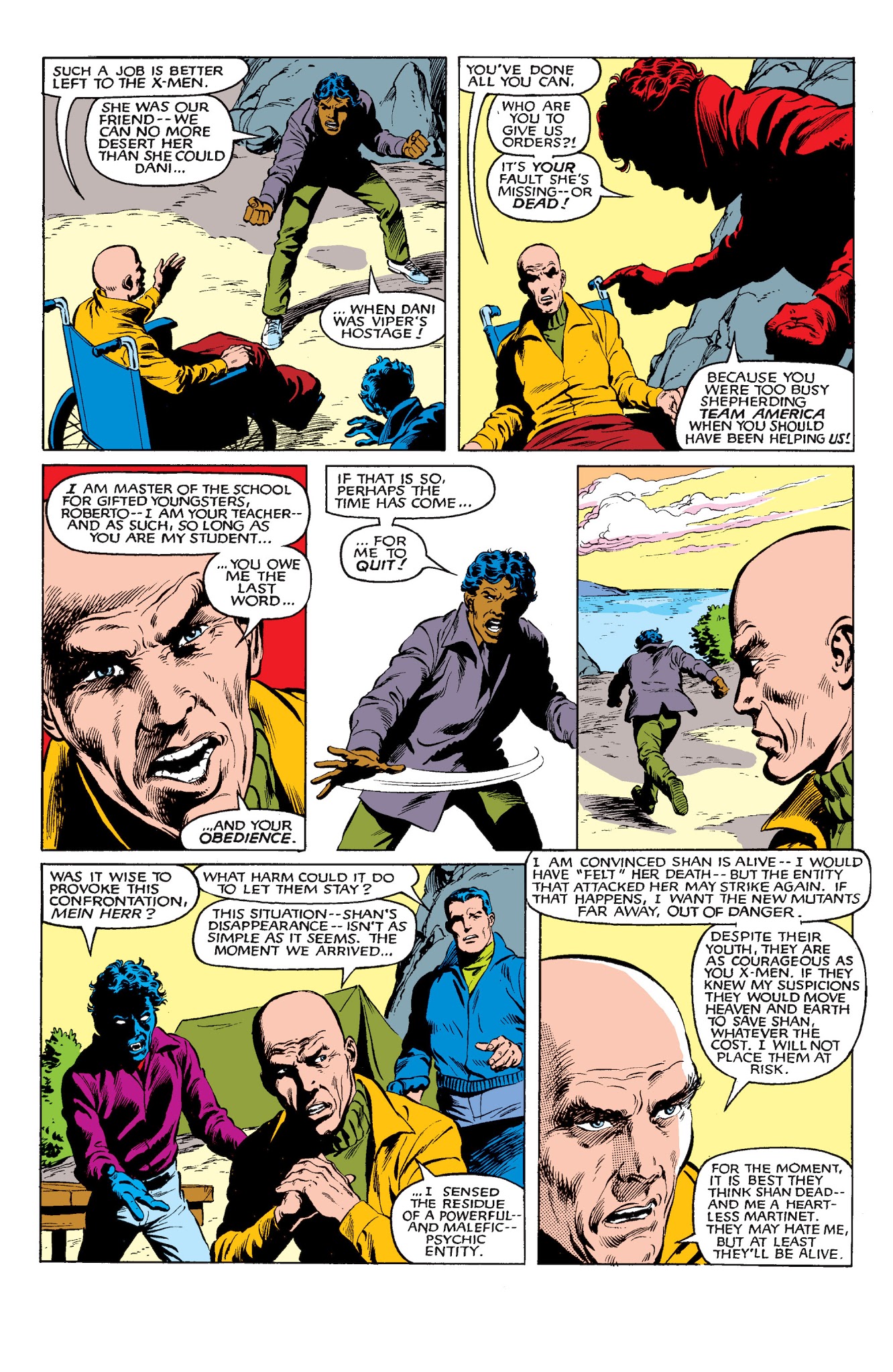 Read online New Mutants Classic comic -  Issue # TPB 1 - 220