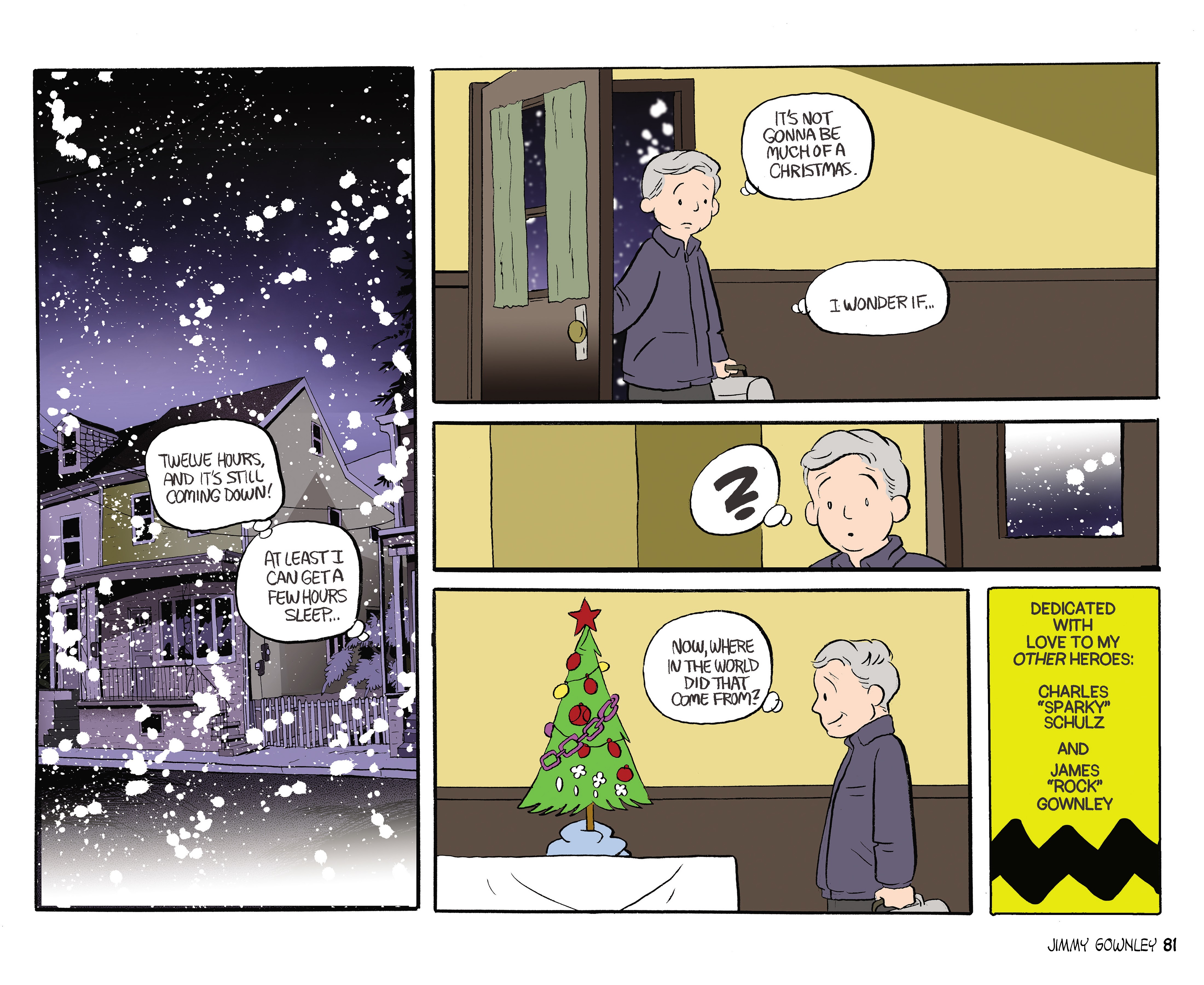 Read online Peanuts: A Tribute to Charles M. Schulz comic -  Issue # TPB (Part 1) - 83