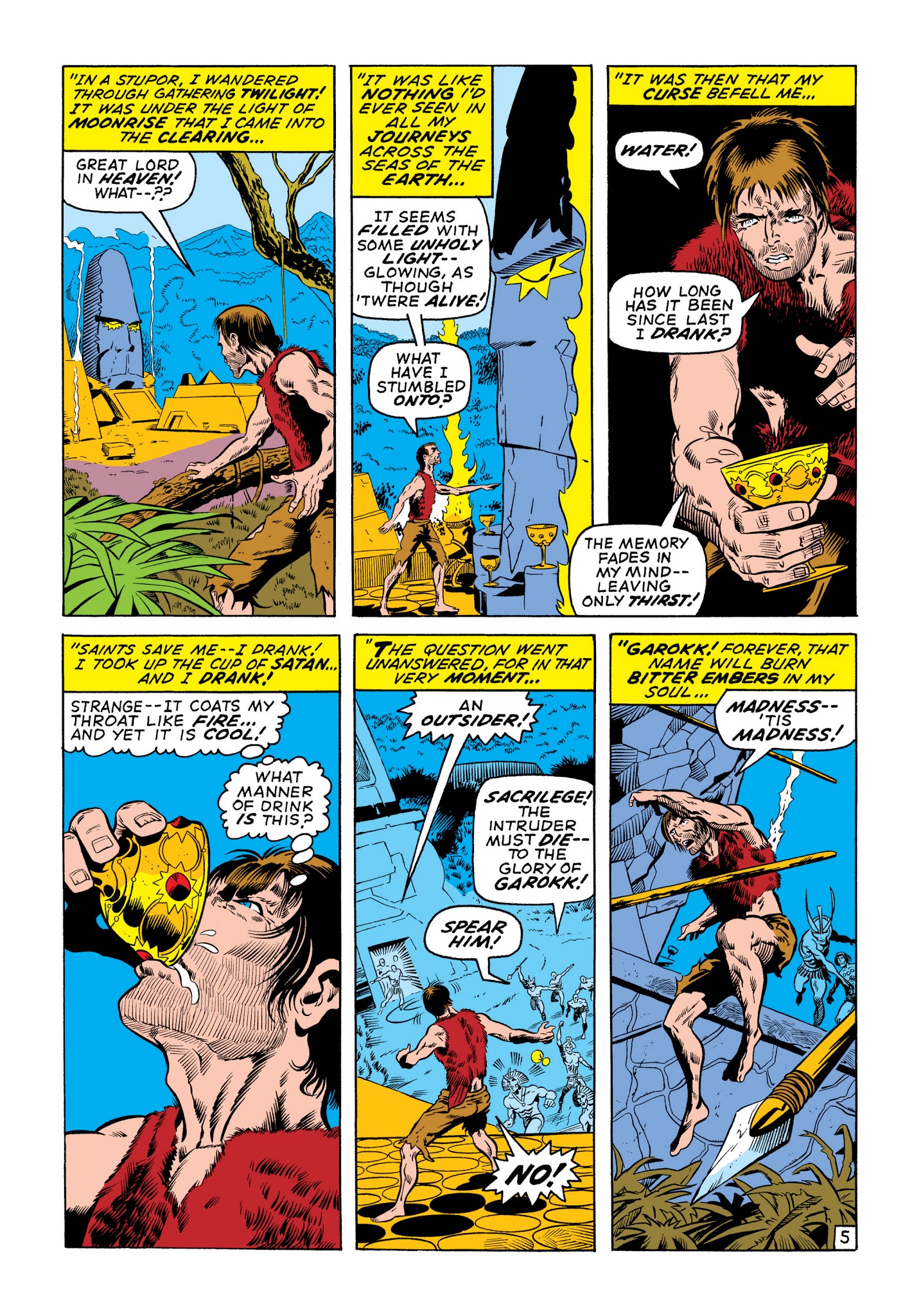 Read online Marvel Masterworks: Ka-Zar comic -  Issue # TPB 1 (Part 1) - 57
