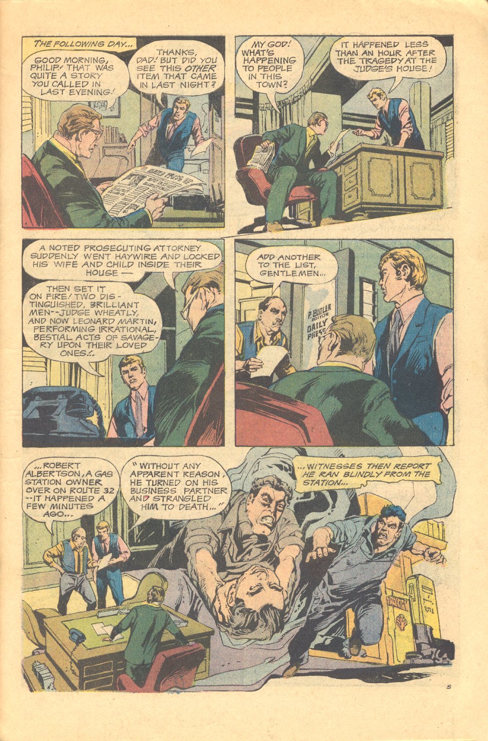 Read online House of Mystery (1951) comic -  Issue #208 - 7