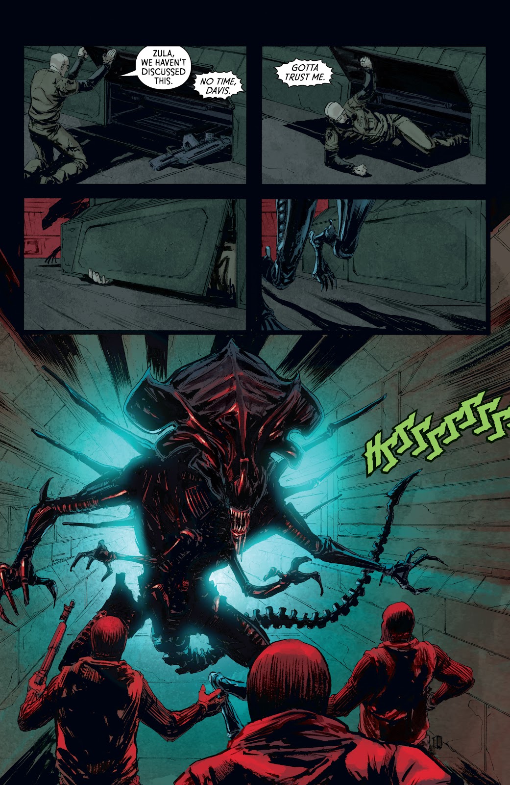Aliens: Defiance issue 9 - Page 19