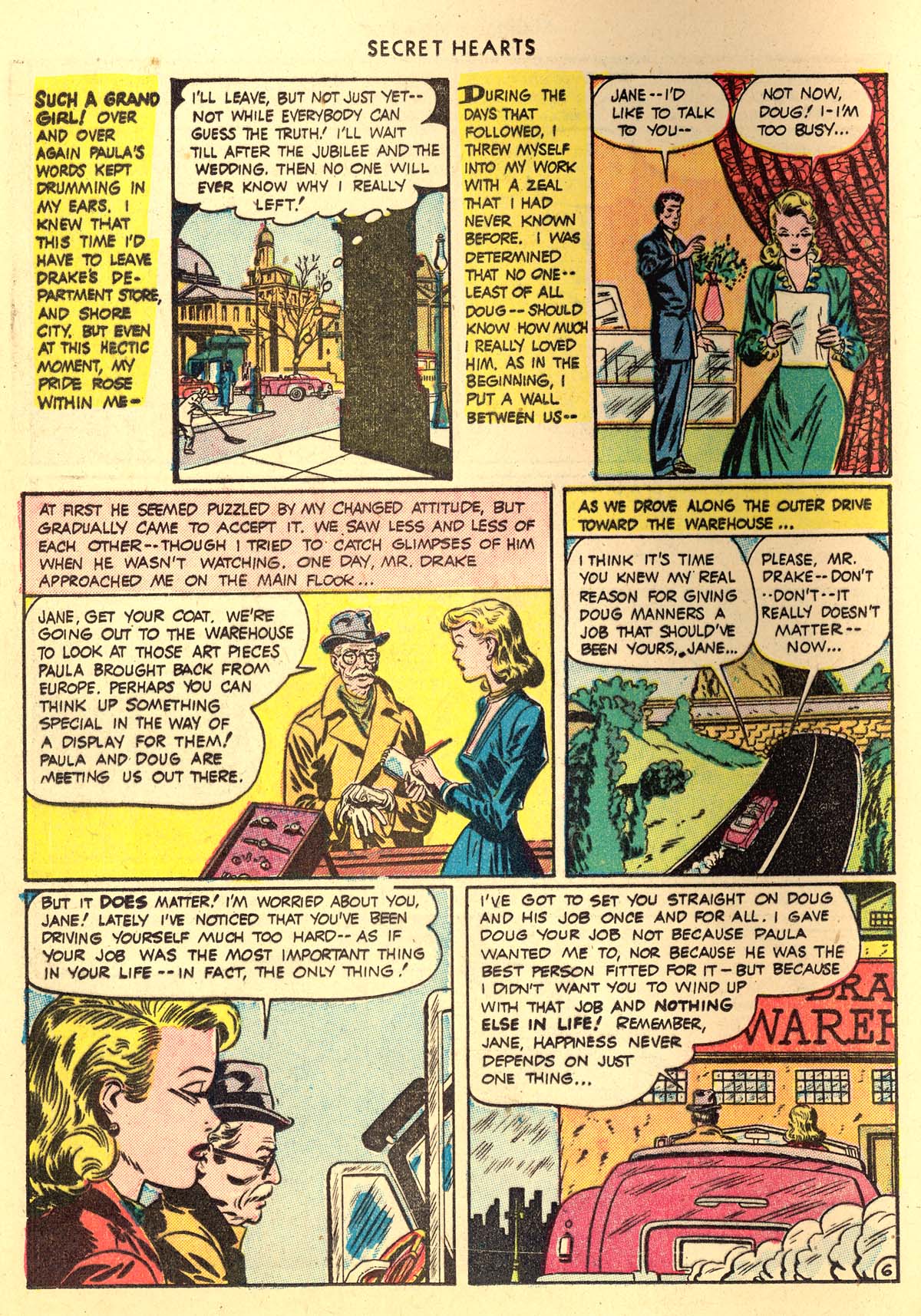 Read online Secret Hearts comic -  Issue #4 - 18