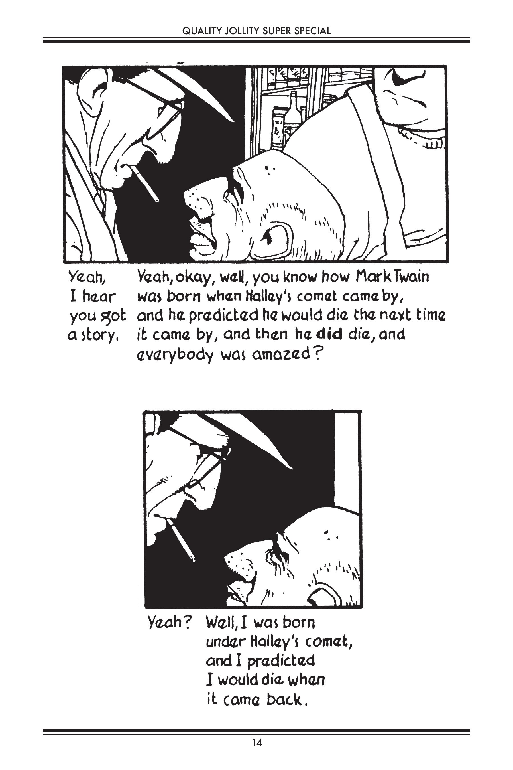 Read online You Should Have Killed Me When You Had The Chance!: Quality Jollity Super Special comic -  Issue # TPB - 14
