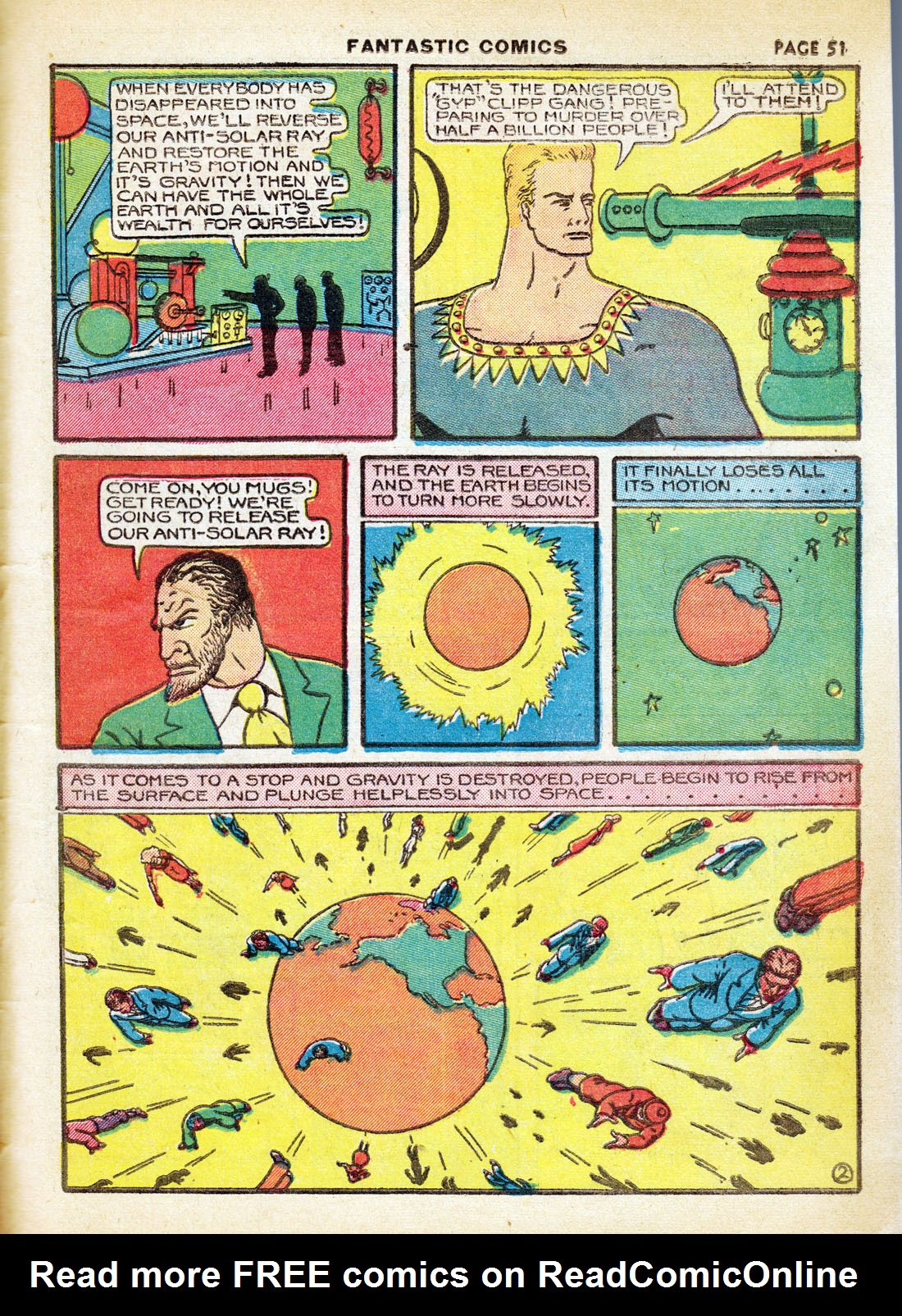 Read online Fantastic Comics comic -  Issue #7 - 53