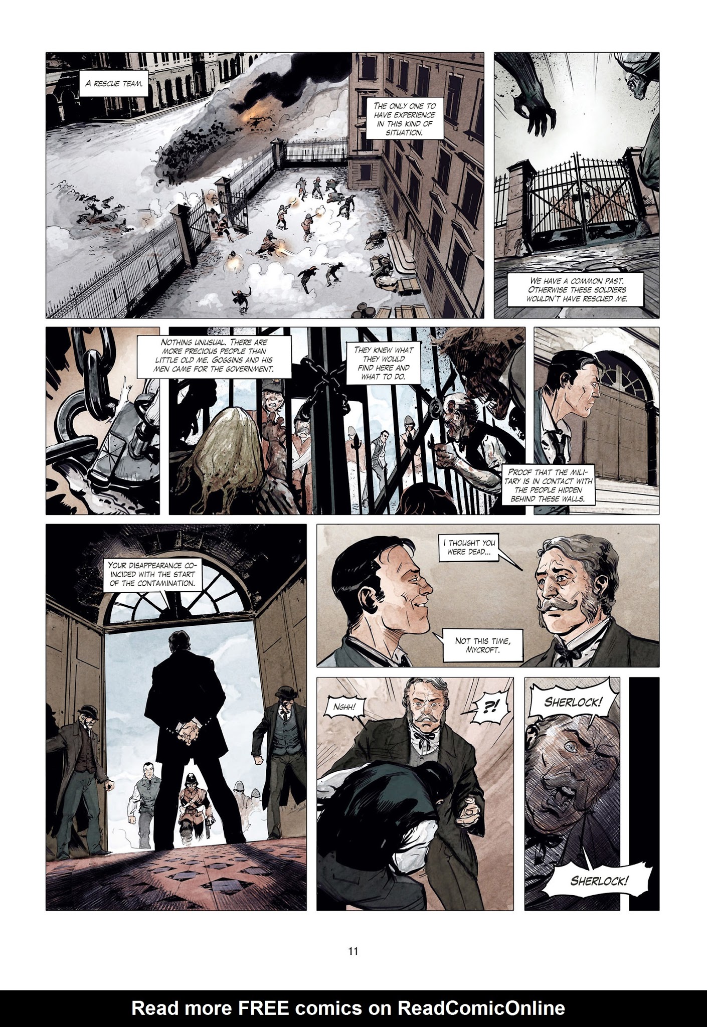 Read online Sherlock Holmes Society comic -  Issue #4 - 11