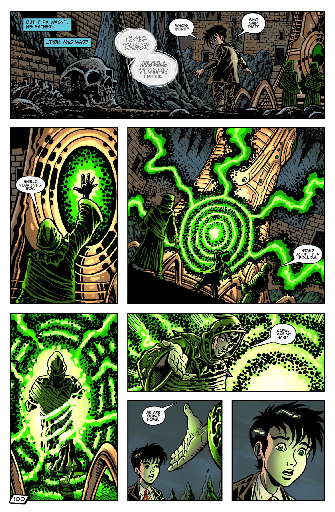 Read online John Aman Amazing Man comic -  Issue #5 - 6