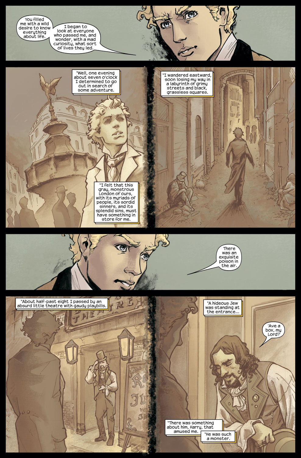 Read online Marvel Illustrated: The Picture of Dorian Gray comic -  Issue #1 - 17