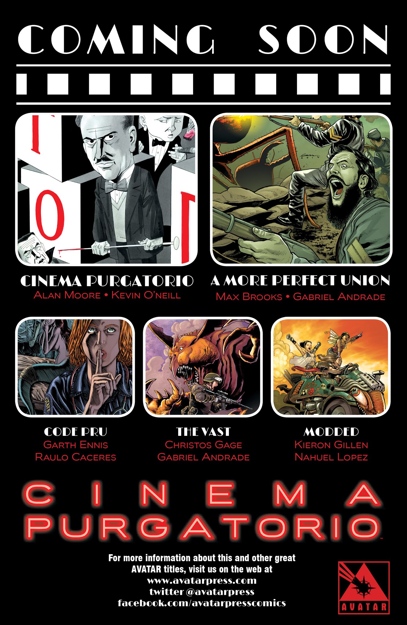 Read online Alan Moore's Cinema Purgatorio comic -  Issue #14 - 52