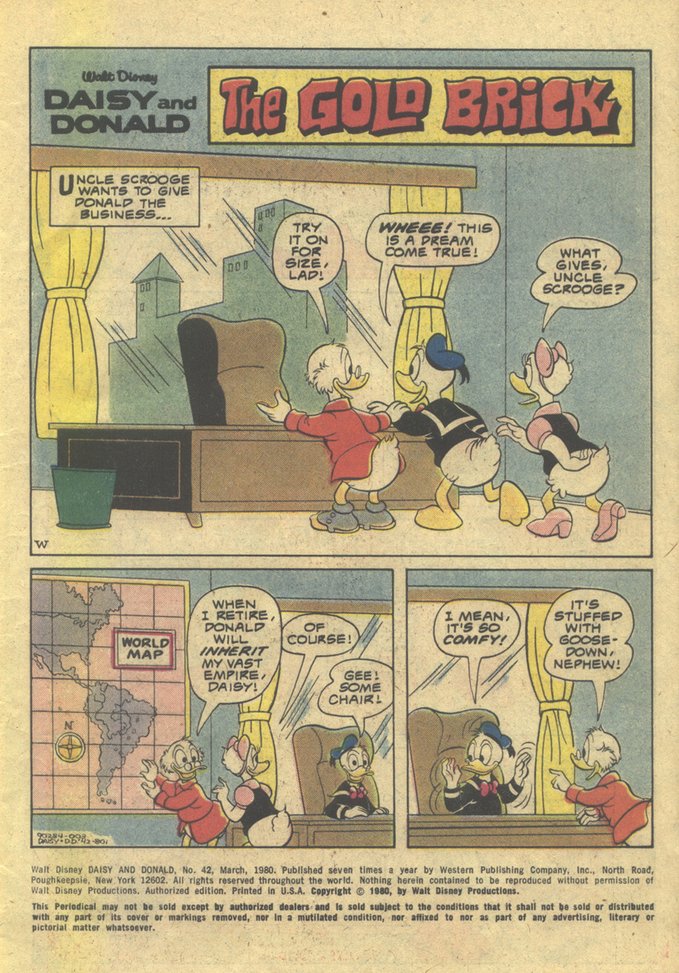 Read online Walt Disney Daisy and Donald comic -  Issue #42 - 3