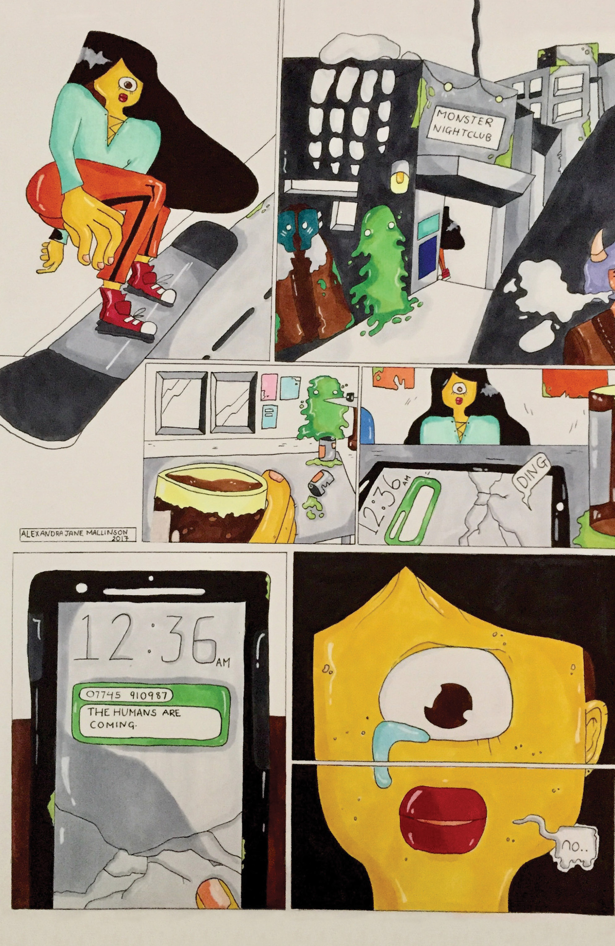 Read online Thought Bubble Anthology comic -  Issue #2019 - 17