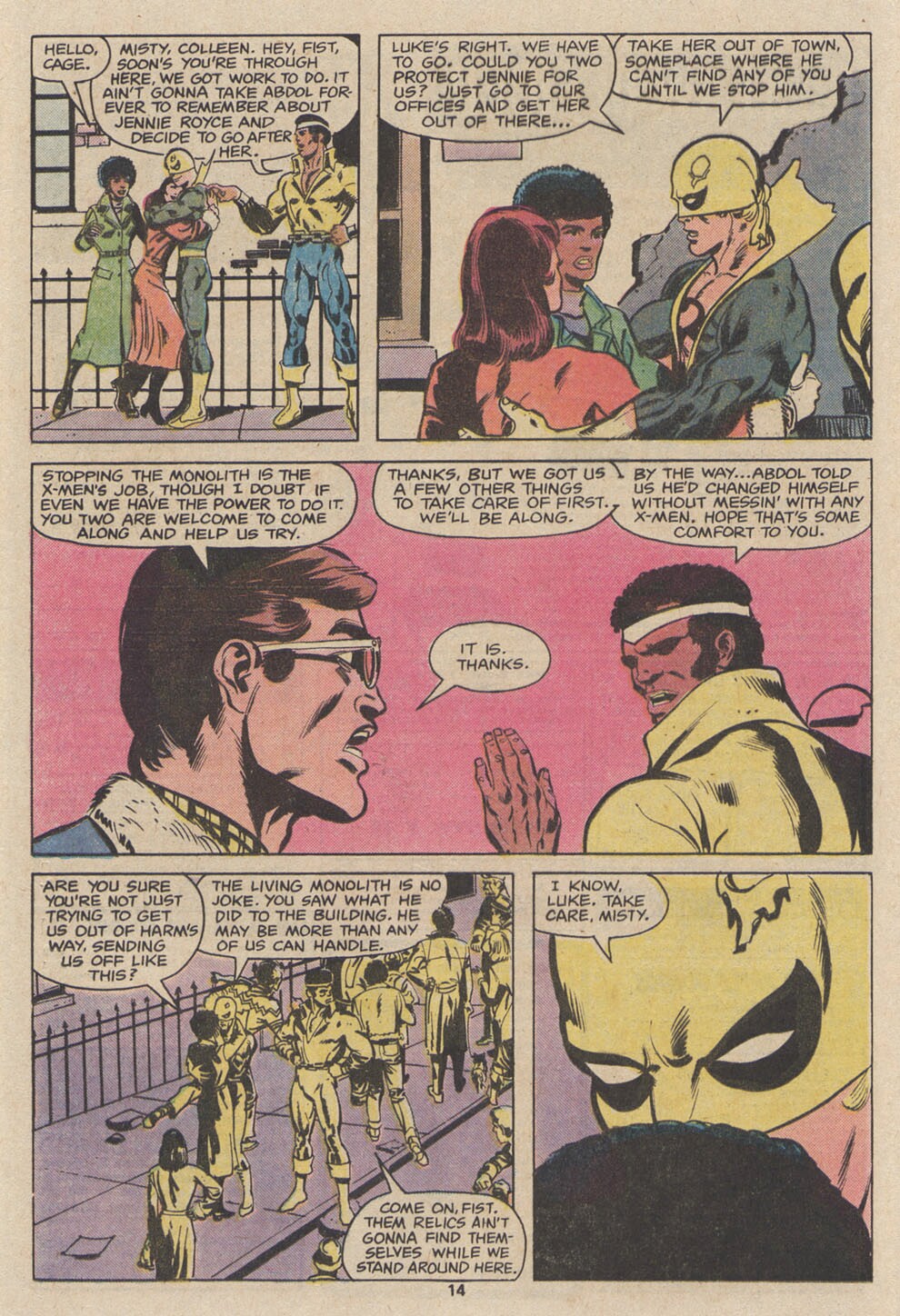 Read online Power Man and Iron Fist (1978) comic -  Issue #57 - 10