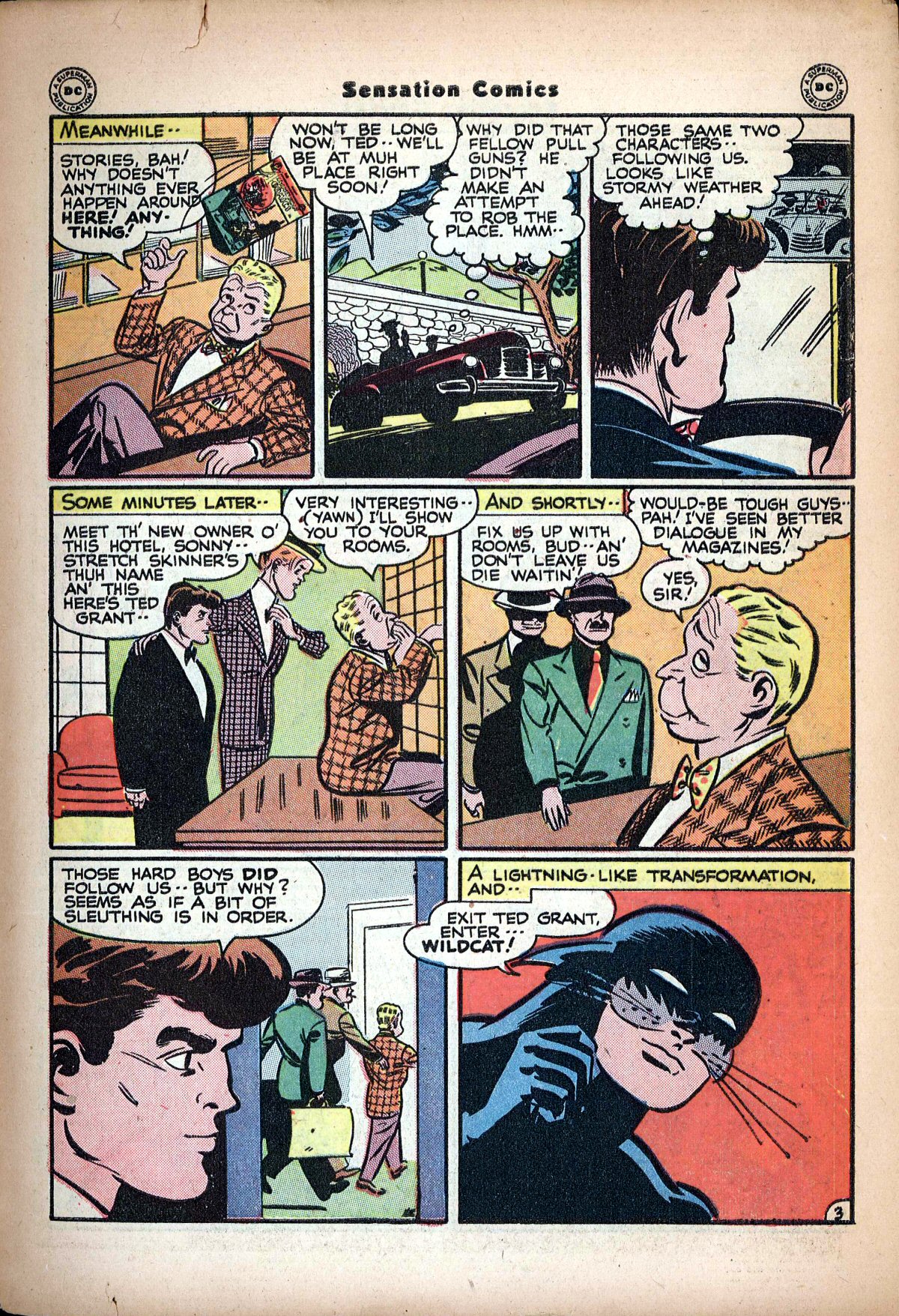 Read online Sensation (Mystery) Comics comic -  Issue #62 - 45