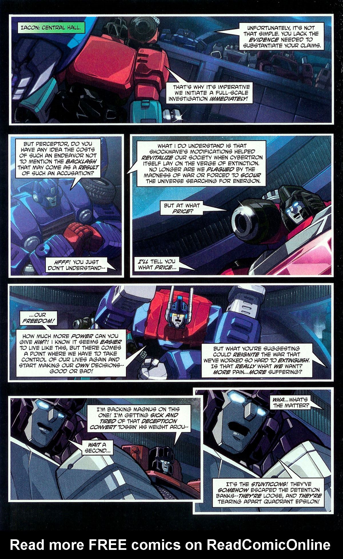 Read online Transformers: Generation 1 (2003) comic -  Issue #3 - 19