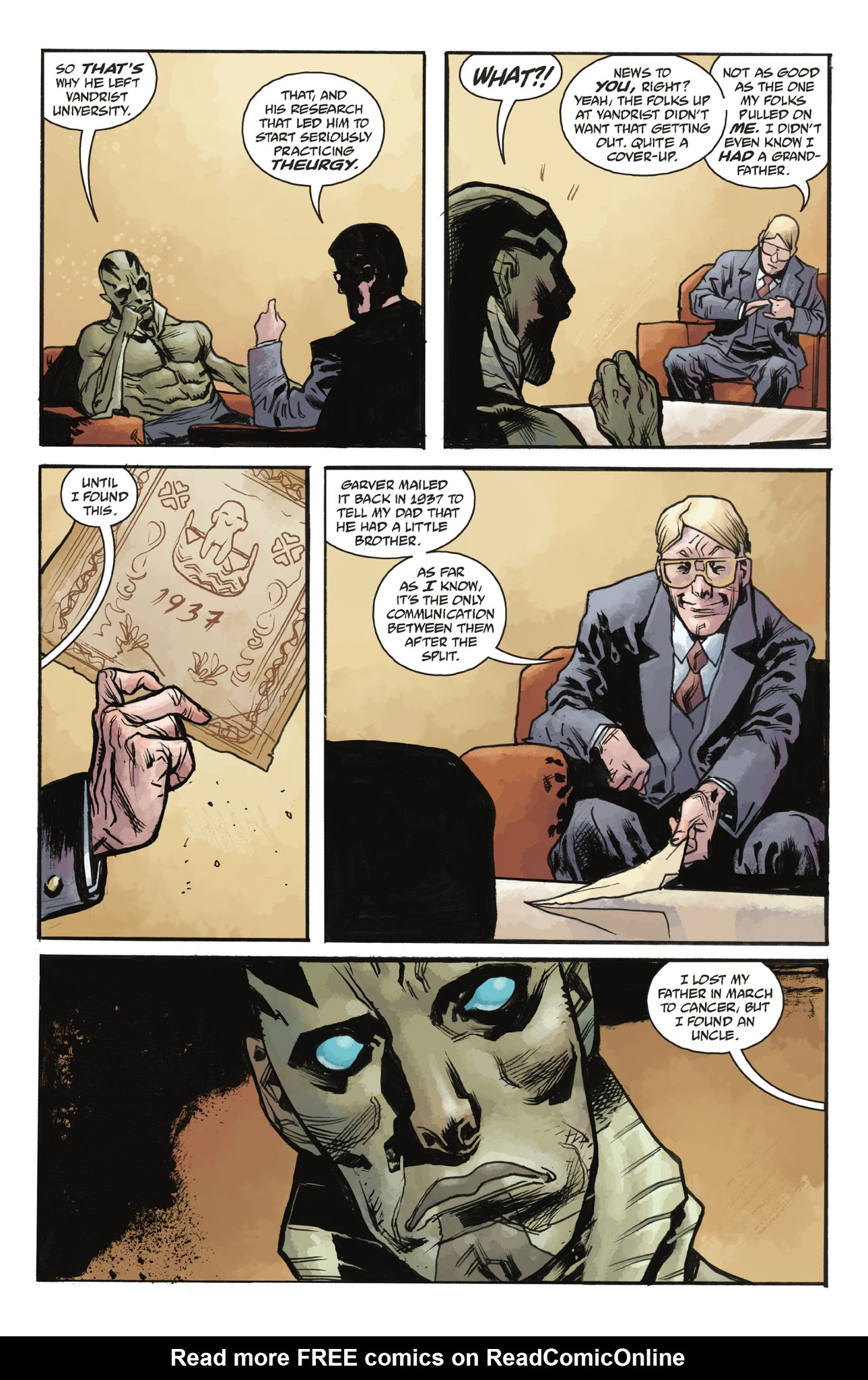 Read online Abe Sapien: The Devil Does Not Jest and Other Stories comic -  Issue # TPB - 84