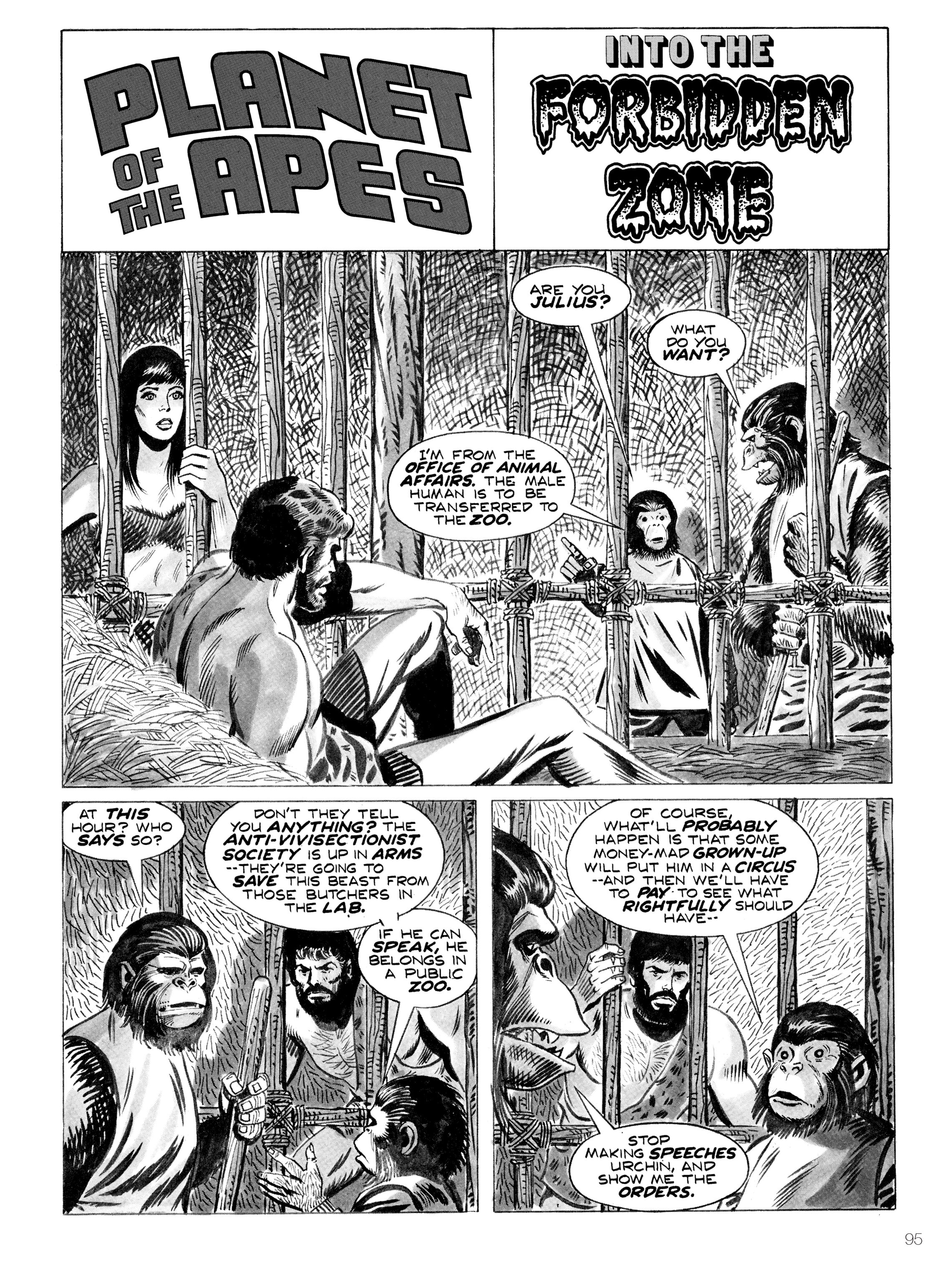 Read online Planet of the Apes: Archive comic -  Issue # TPB 2 (Part 1) - 92