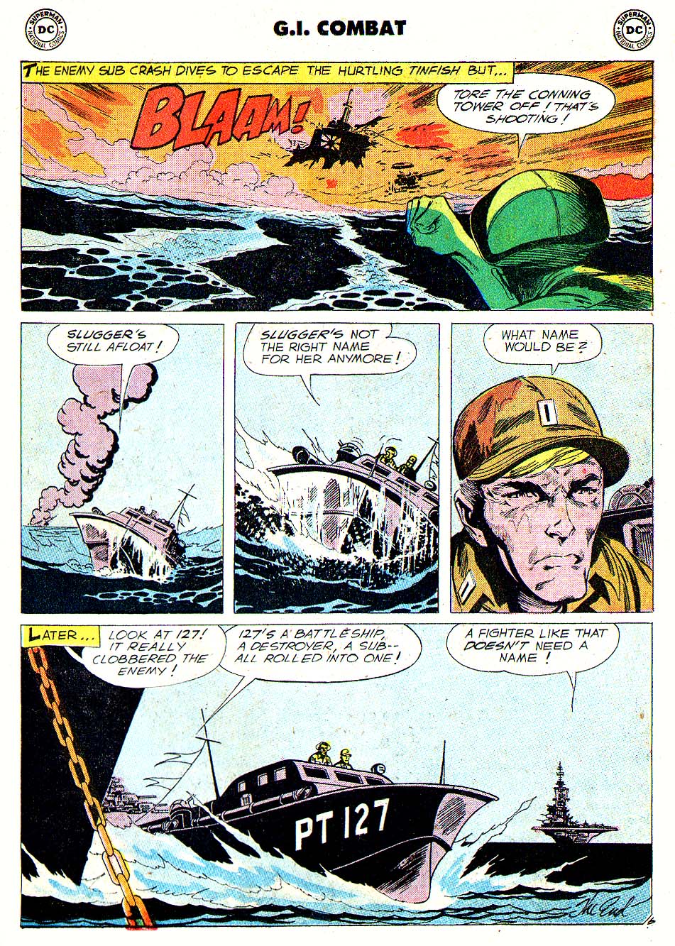 Read online G.I. Combat (1952) comic -  Issue #63 - 23