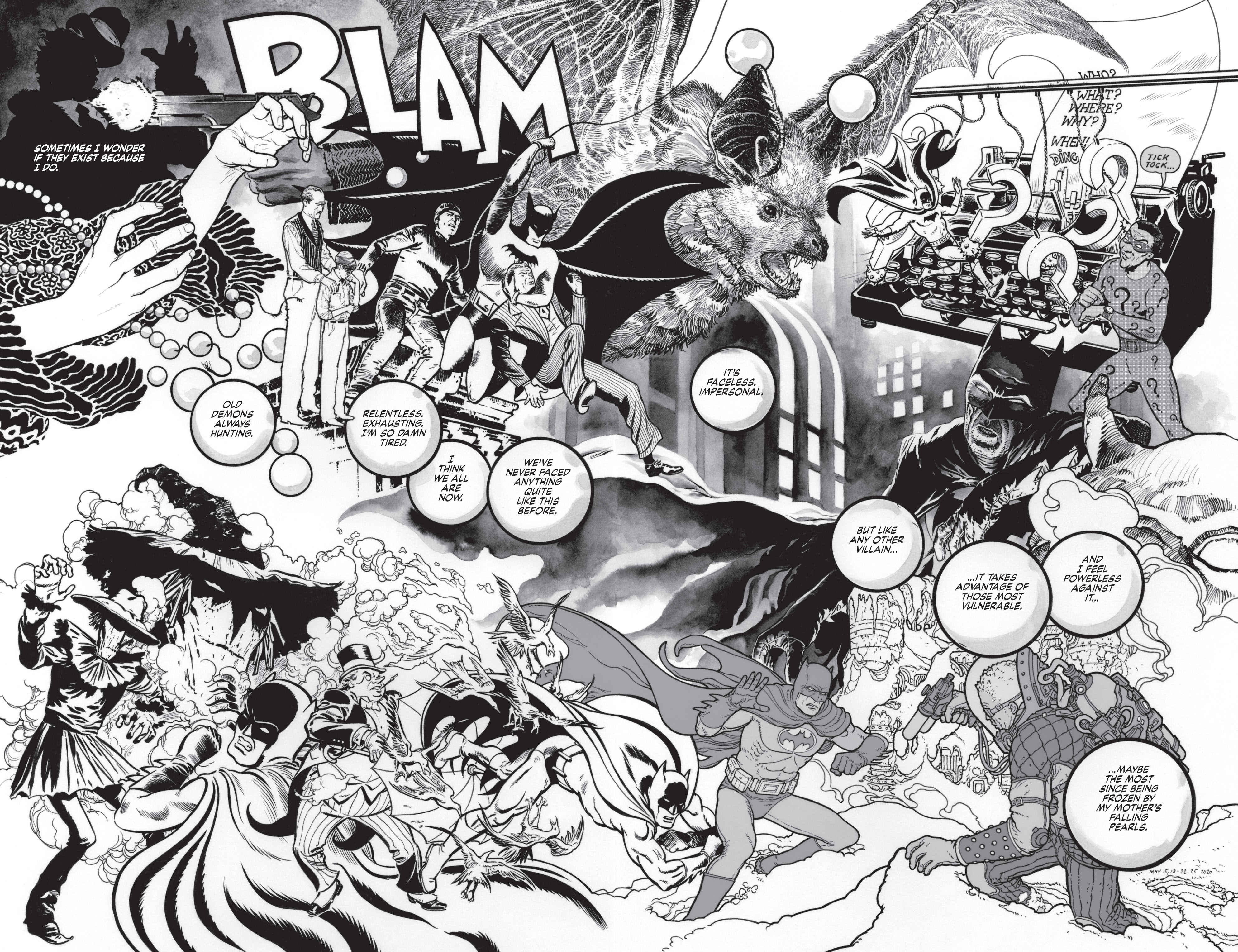 Read online Batman Black & White comic -  Issue #1 - 16