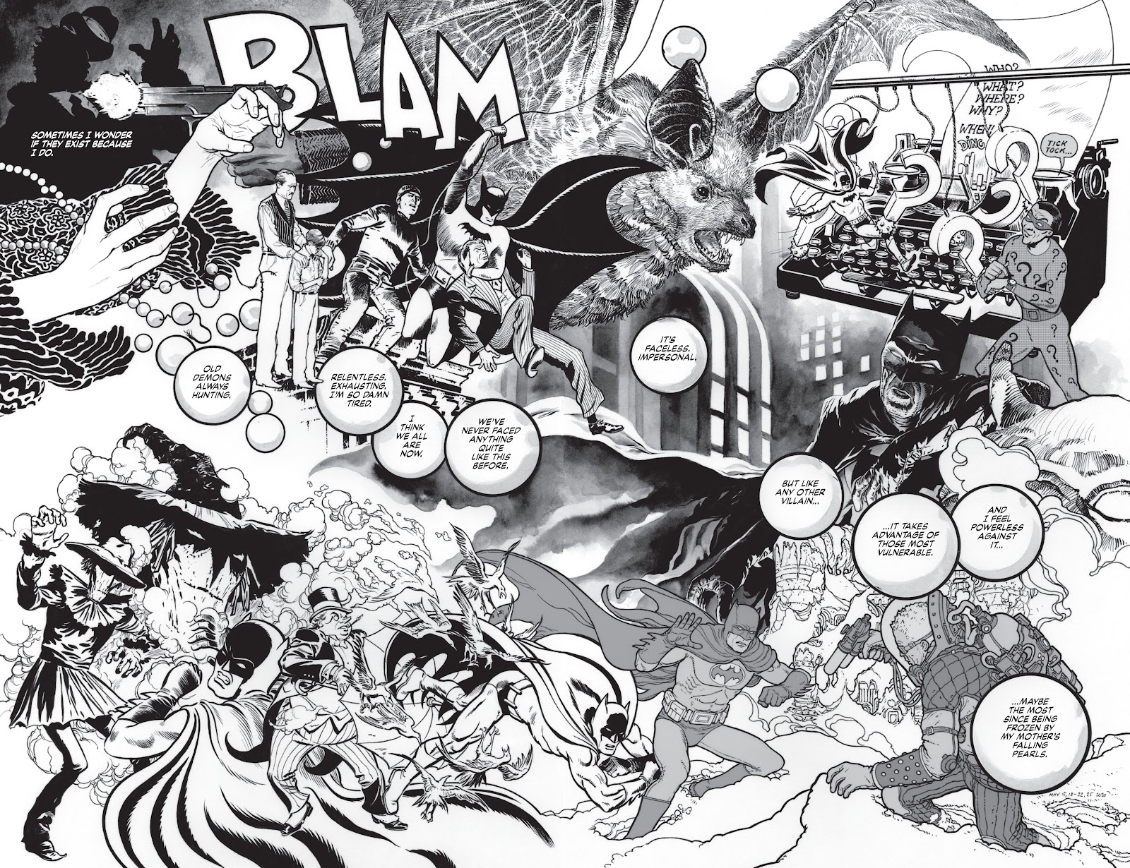 Batman Black & White issue 1 - Page 16
