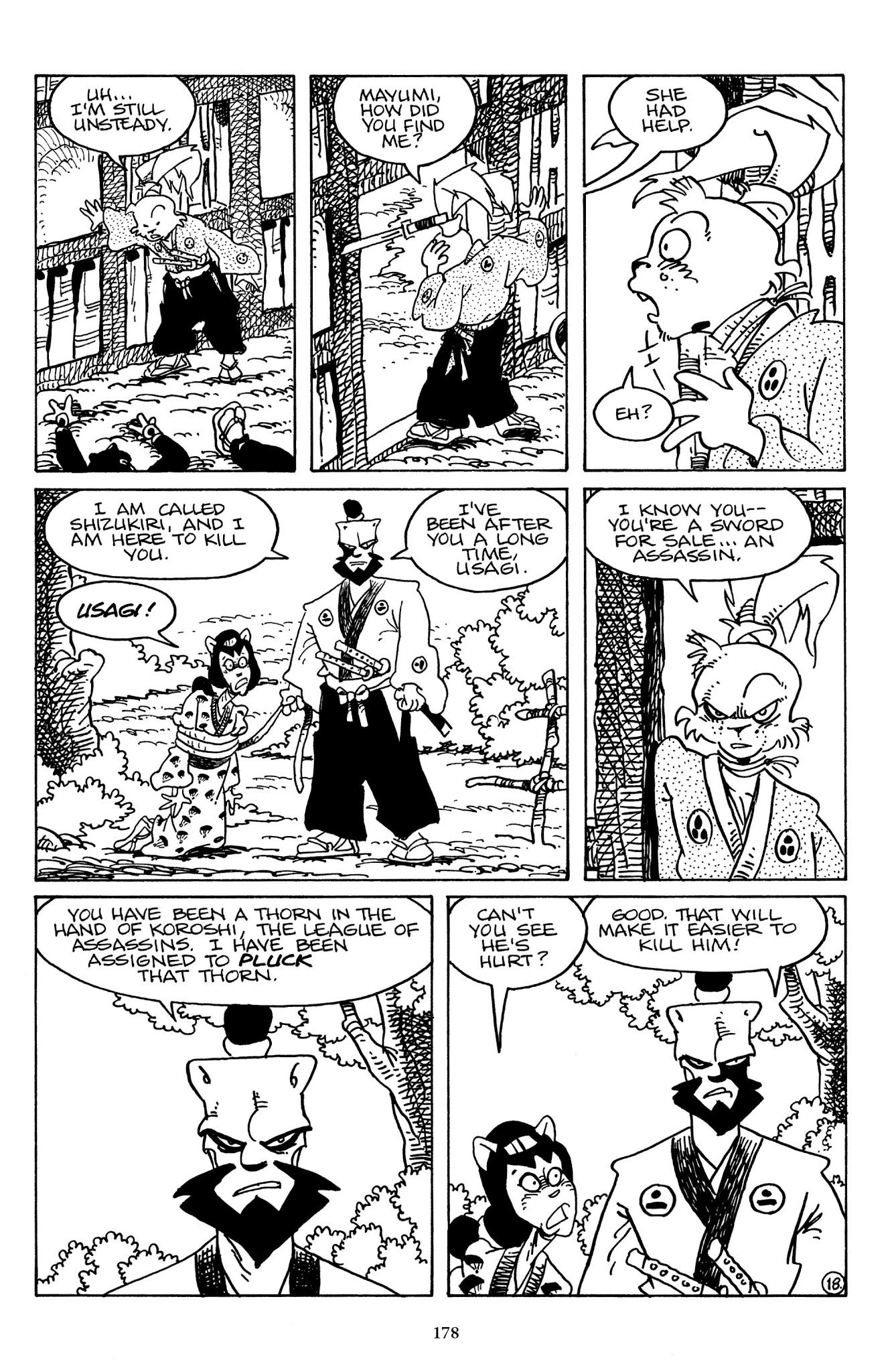 Read online The Usagi Yojimbo Saga comic -  Issue # TPB 6 - 177