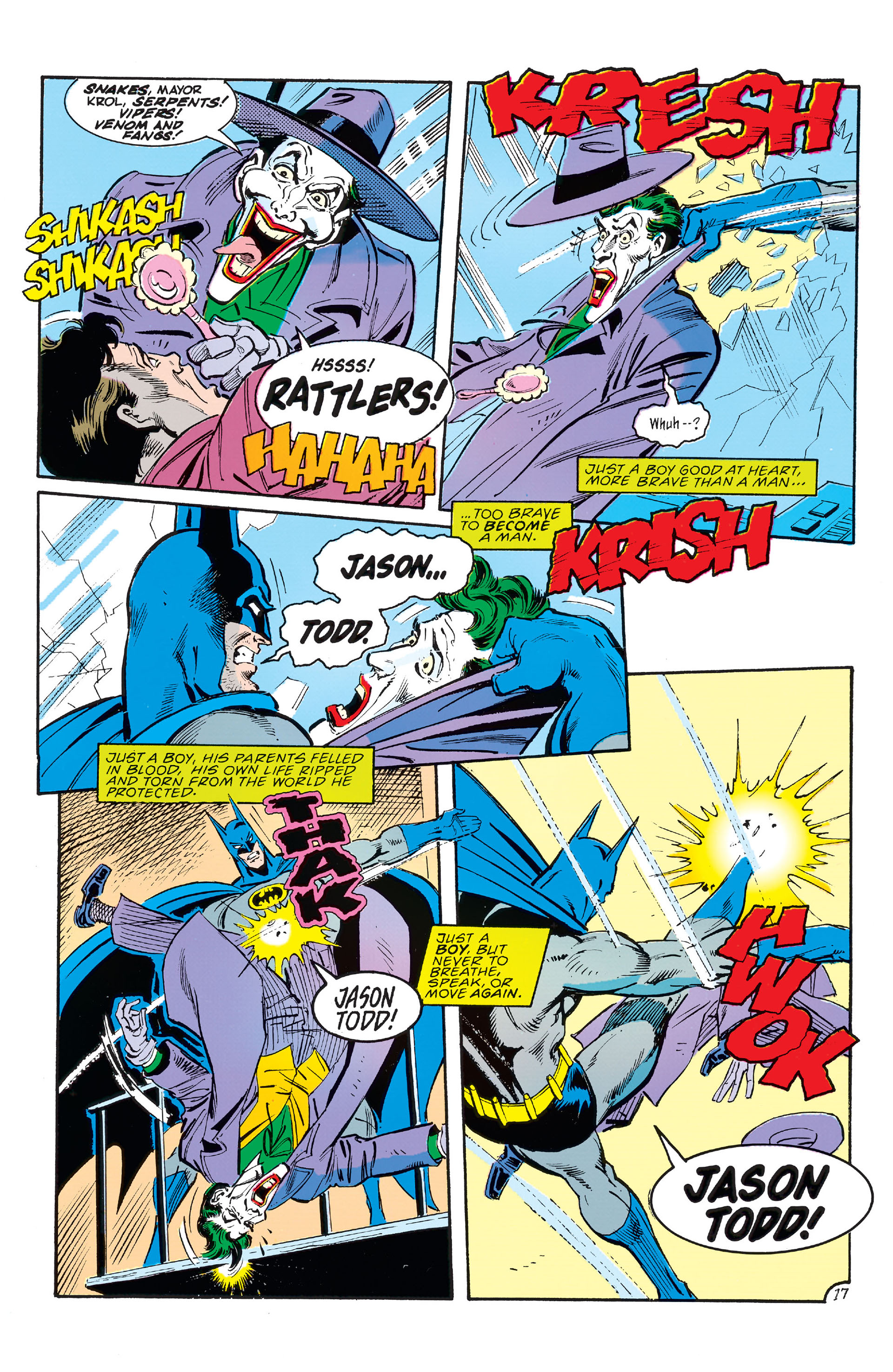 Read online Batman (1940) comic -  Issue #496 - 18