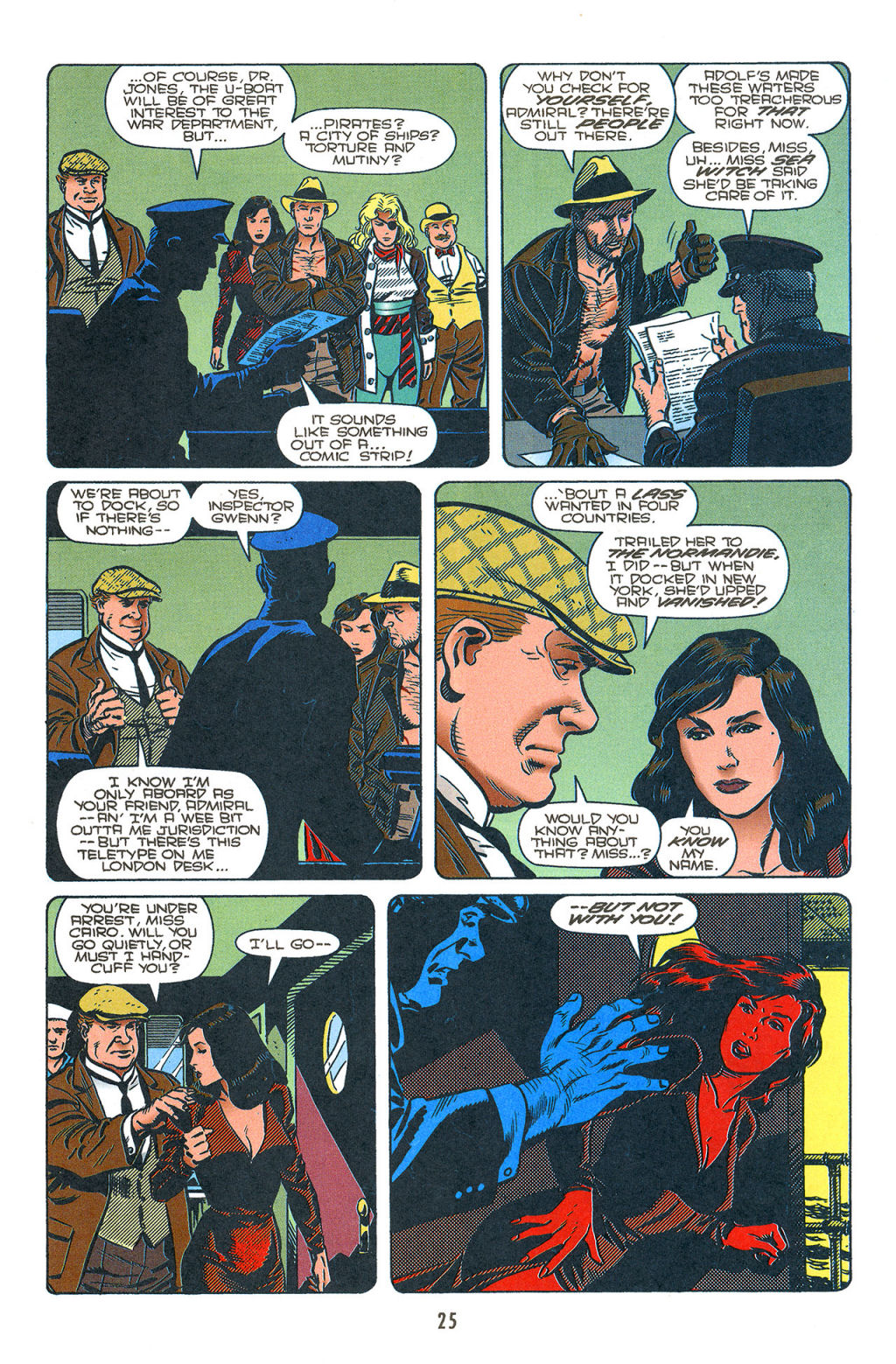 Read online Indiana Jones and the Sargasso Pirates comic -  Issue #4 - 27