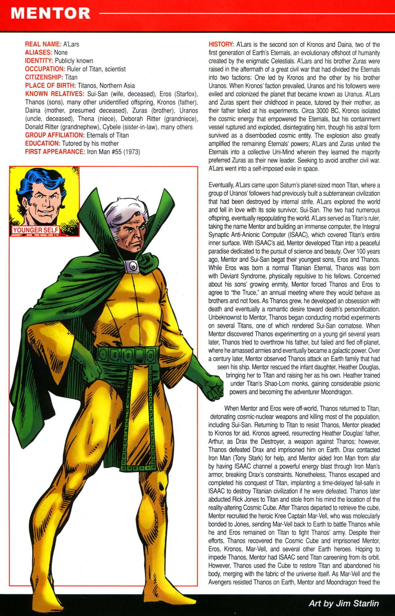 Read online Official Handbook of the Marvel Universe A To Z Update comic -  Issue #5 - 36