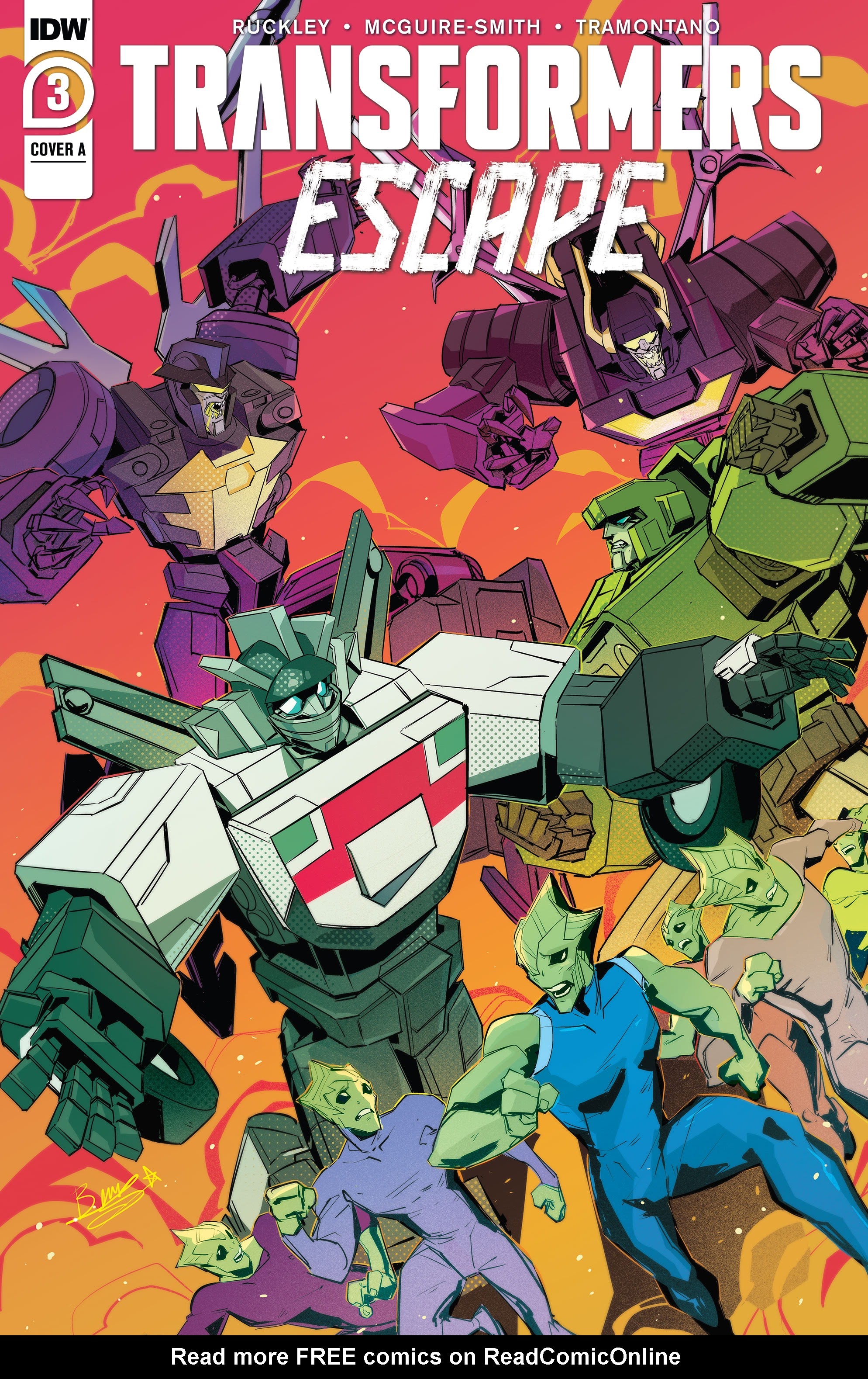 Read online Transformers: Escape comic -  Issue #3 - 1
