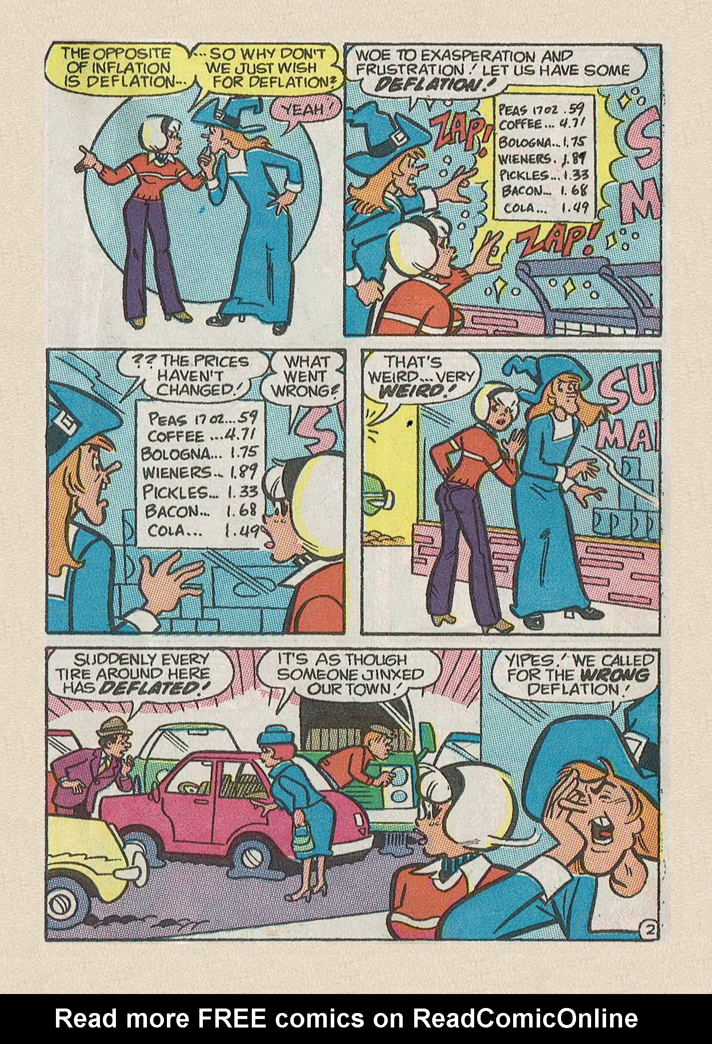 Read online Betty and Veronica Digest Magazine comic -  Issue #43 - 47