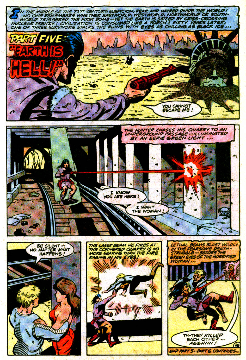 Read online Weird War Tales (1971) comic -  Issue #124 - 21