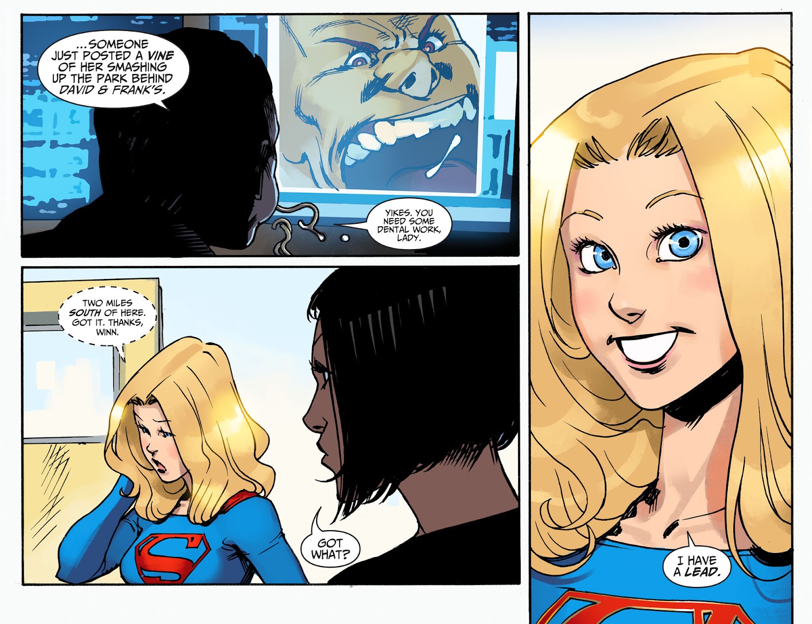 Adventures of Supergirl issue 2 - Page 10