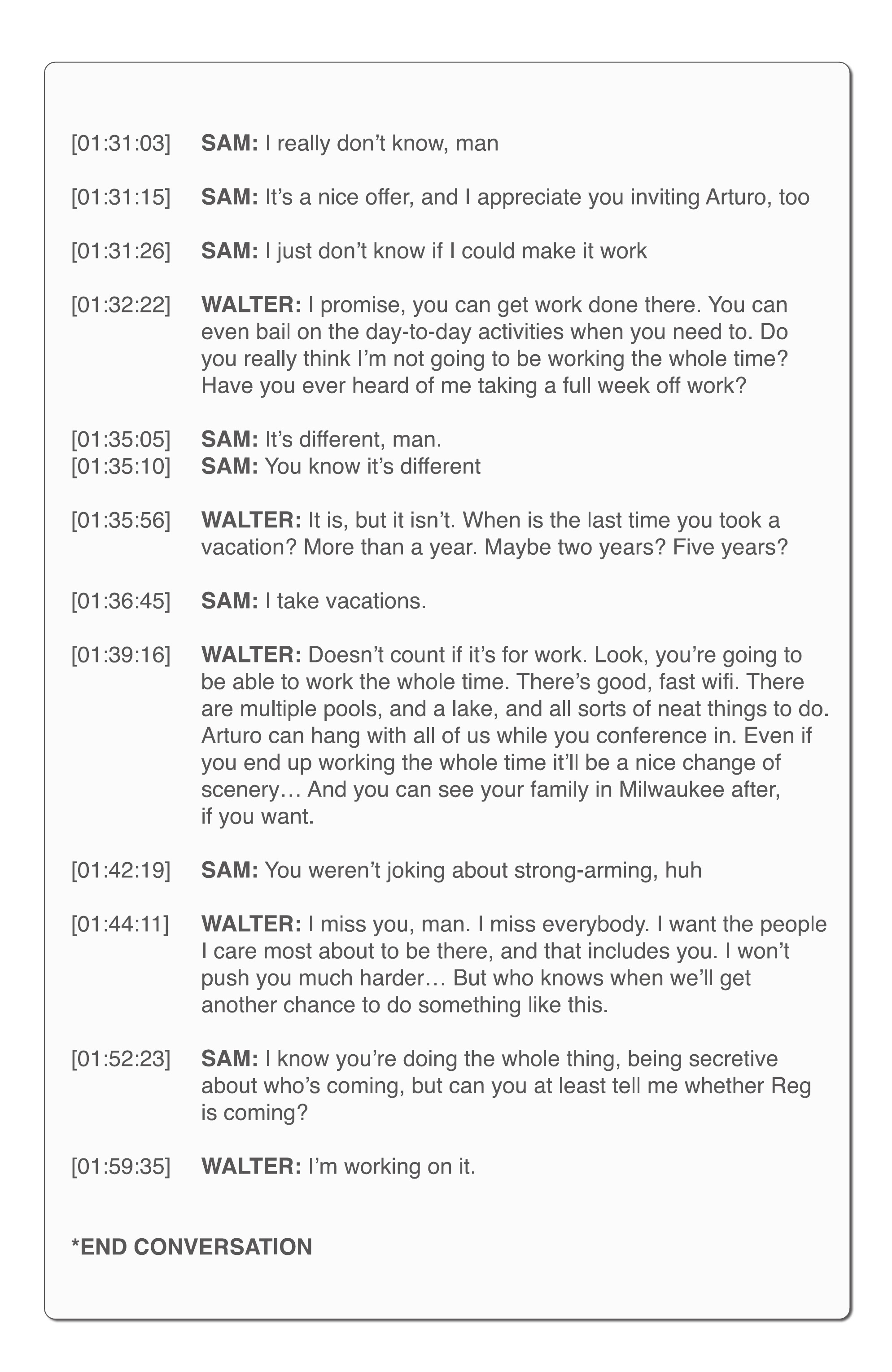 Read online The Nice House on the Lake comic -  Issue #3 - 6