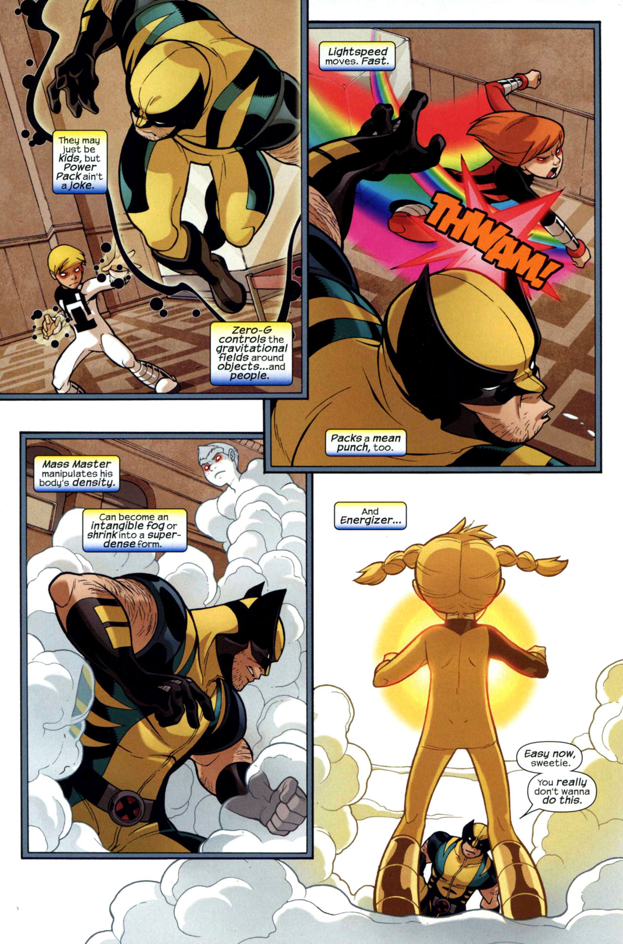 Read online Wolverine and Power Pack comic -  Issue #1 - 5