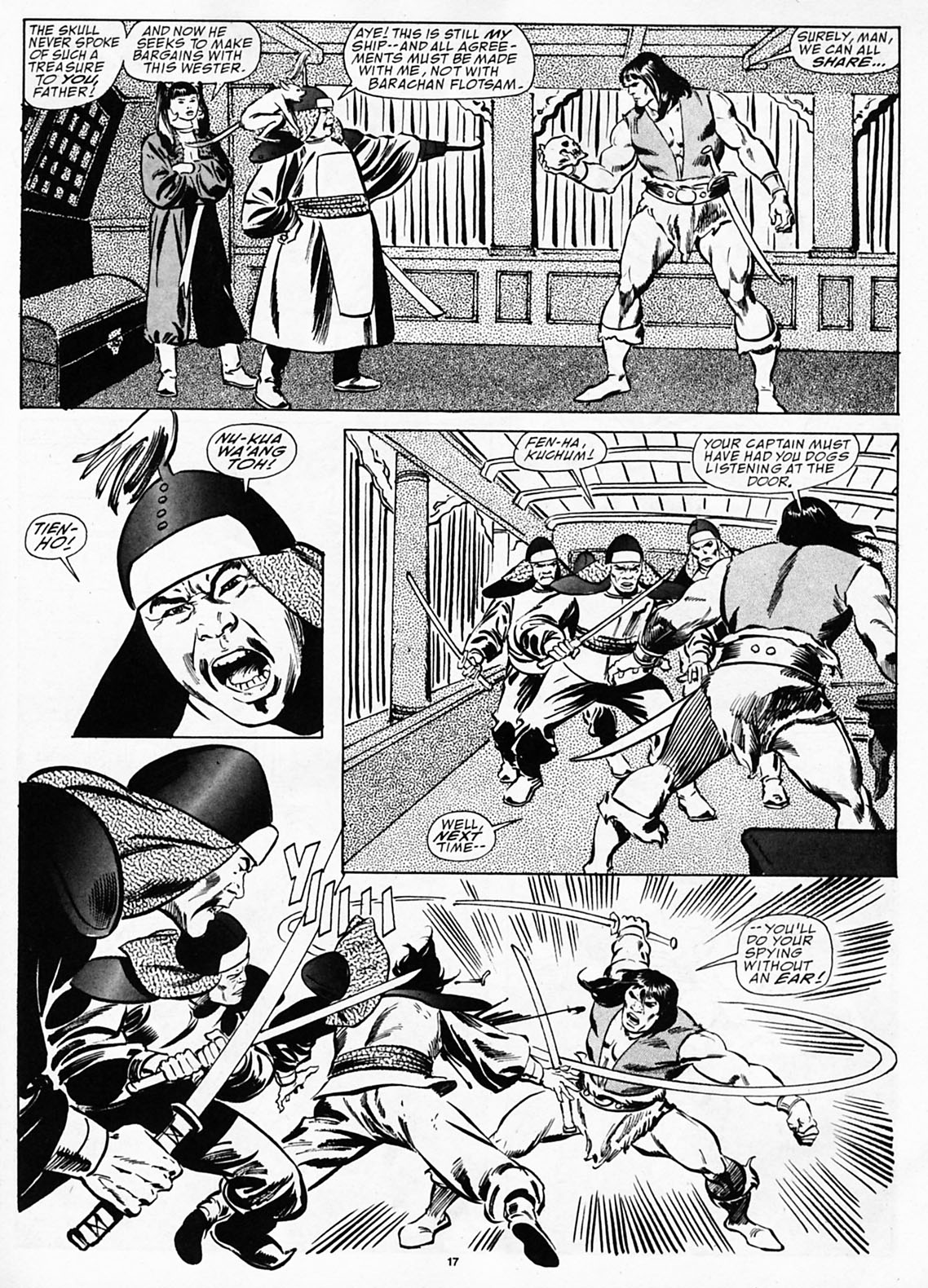 Read online The Savage Sword Of Conan comic -  Issue #190 - 19