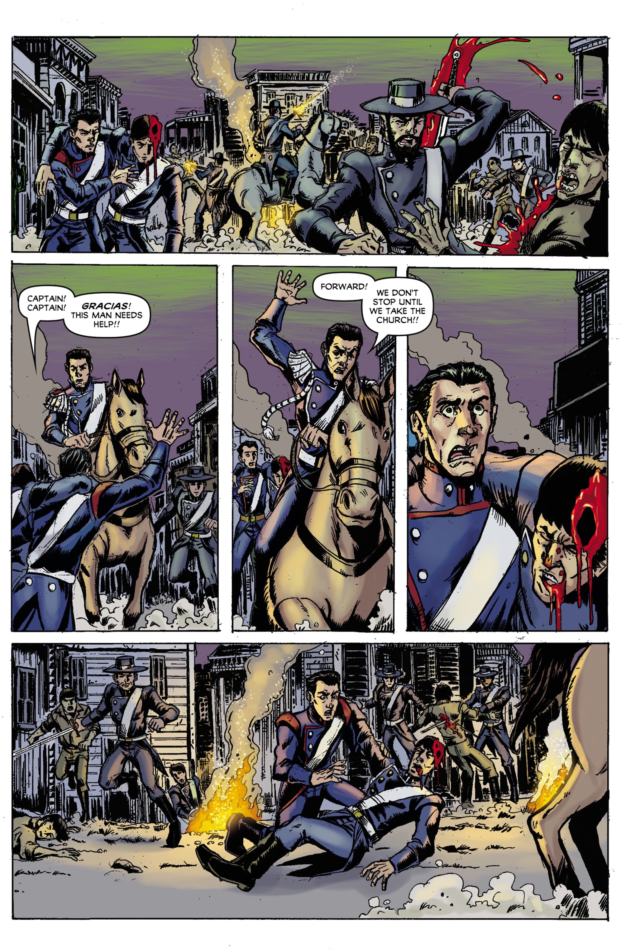 Read online Zorro: Rise of the Old Gods comic -  Issue #4 - 17