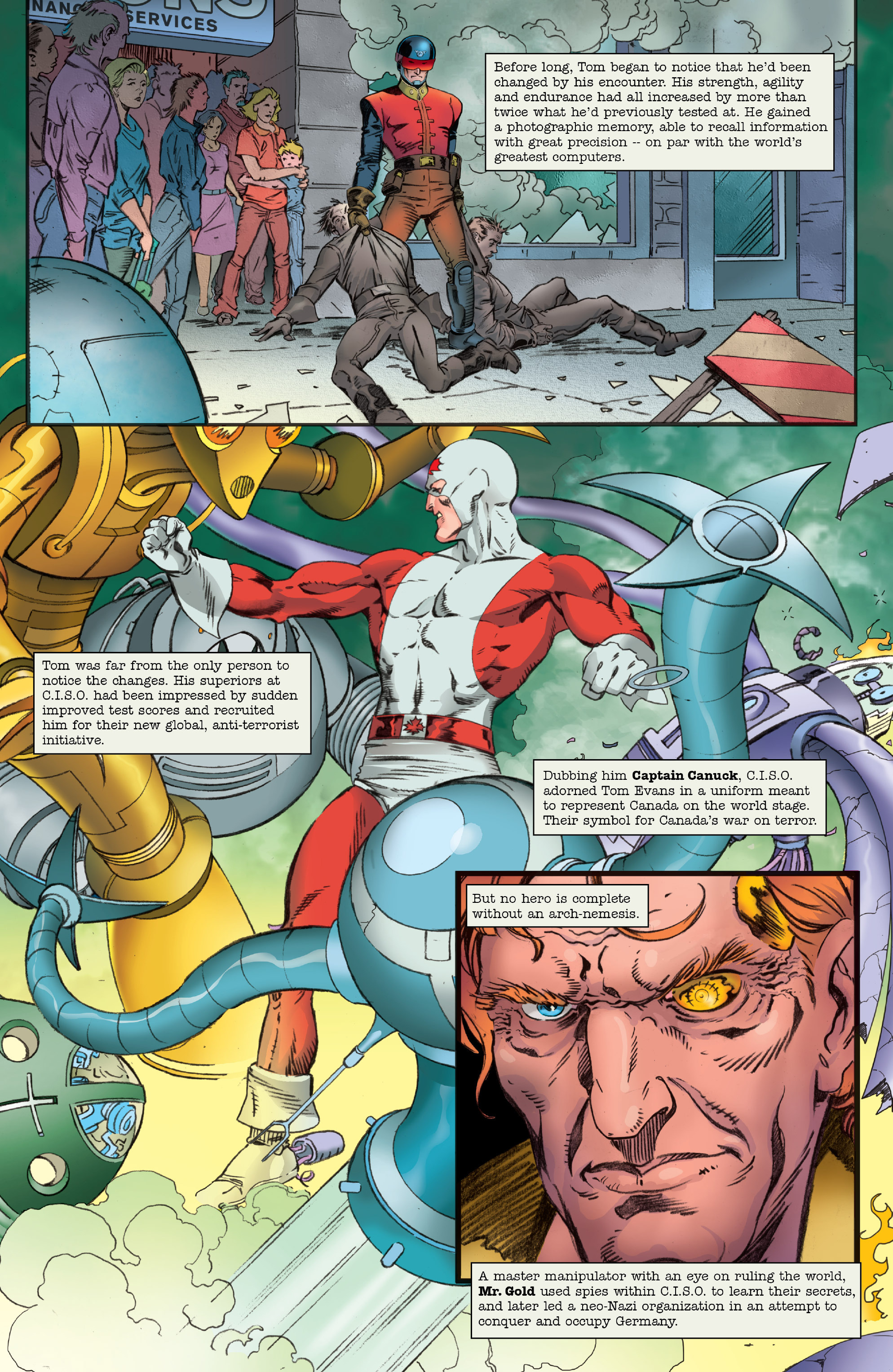 Read online All-New Classic Captain Canuck comic -  Issue #0 - 7