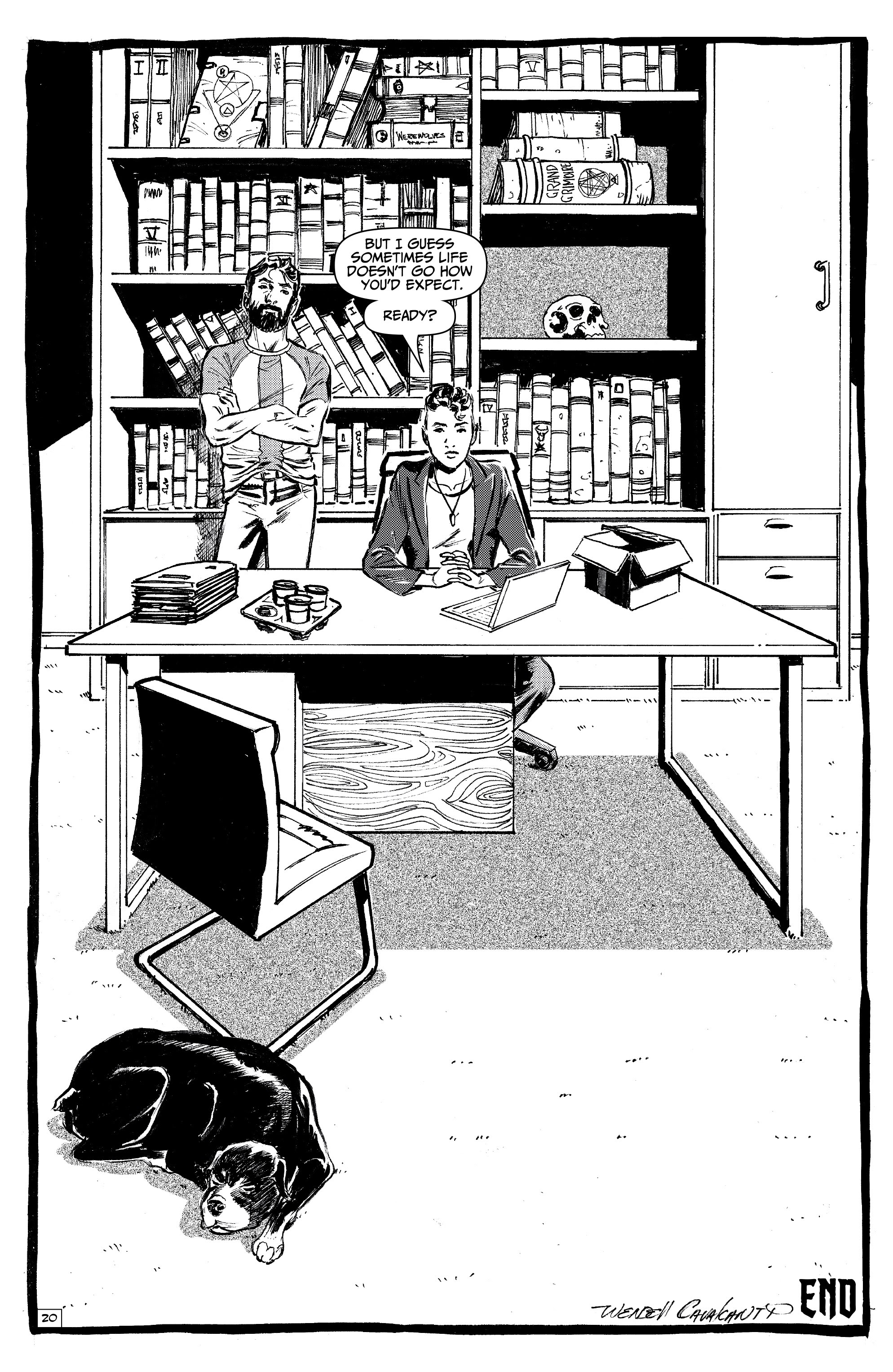 Read online Black's Myth comic -  Issue #5 - 22