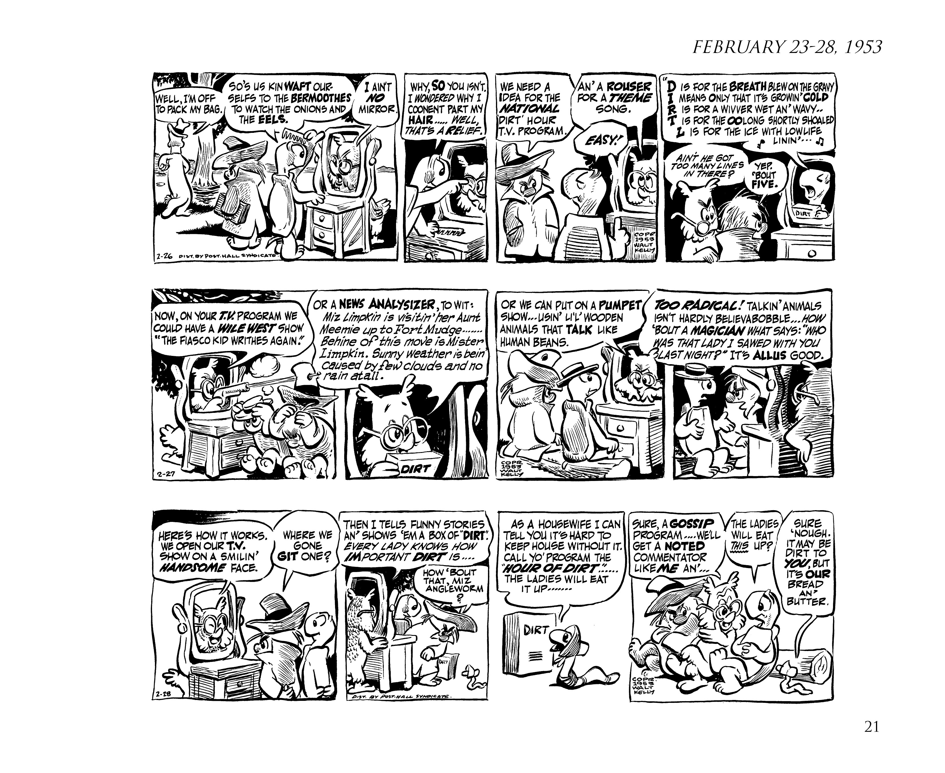 Read online Pogo by Walt Kelly: The Complete Syndicated Comic Strips comic -  Issue # TPB 3 (Part 1) - 33