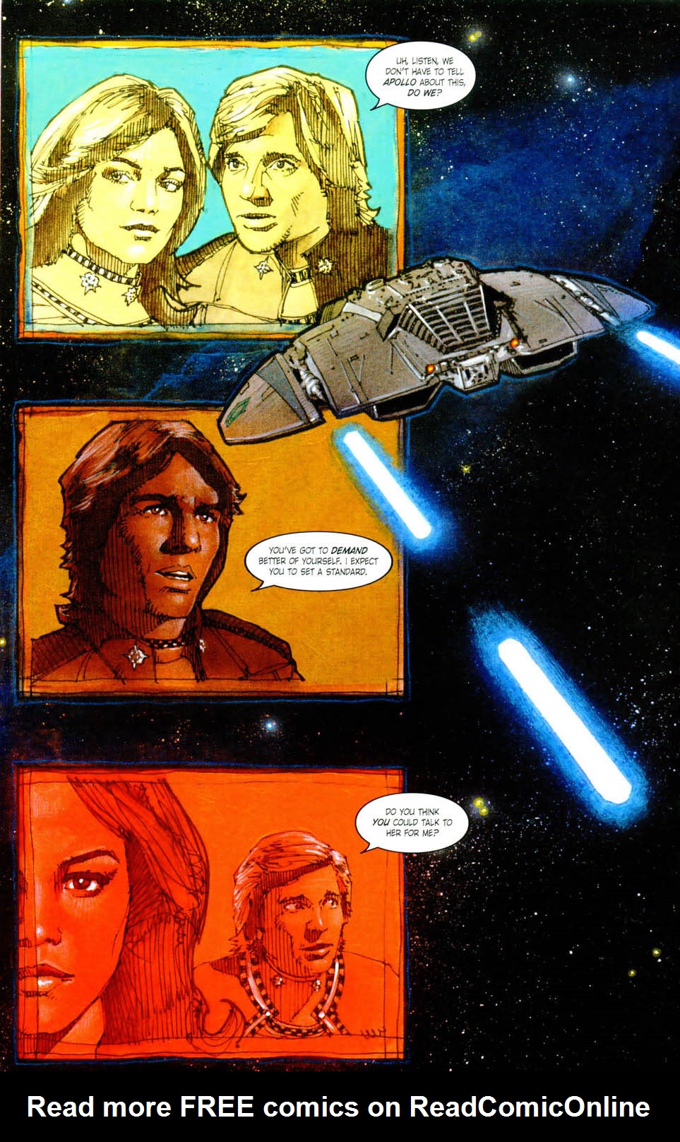 Read online Battlestar Galactica (1999) comic -  Issue #0 - 37