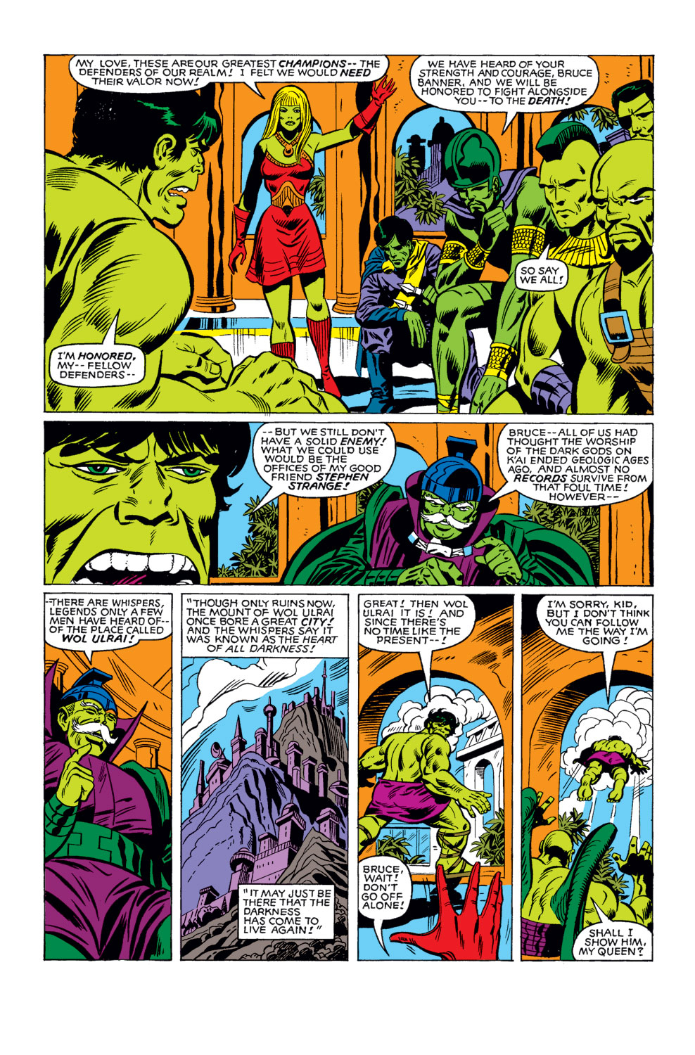 Read online What If? (1977) comic -  Issue #23 - The Hulk had become a barbarian - 15
