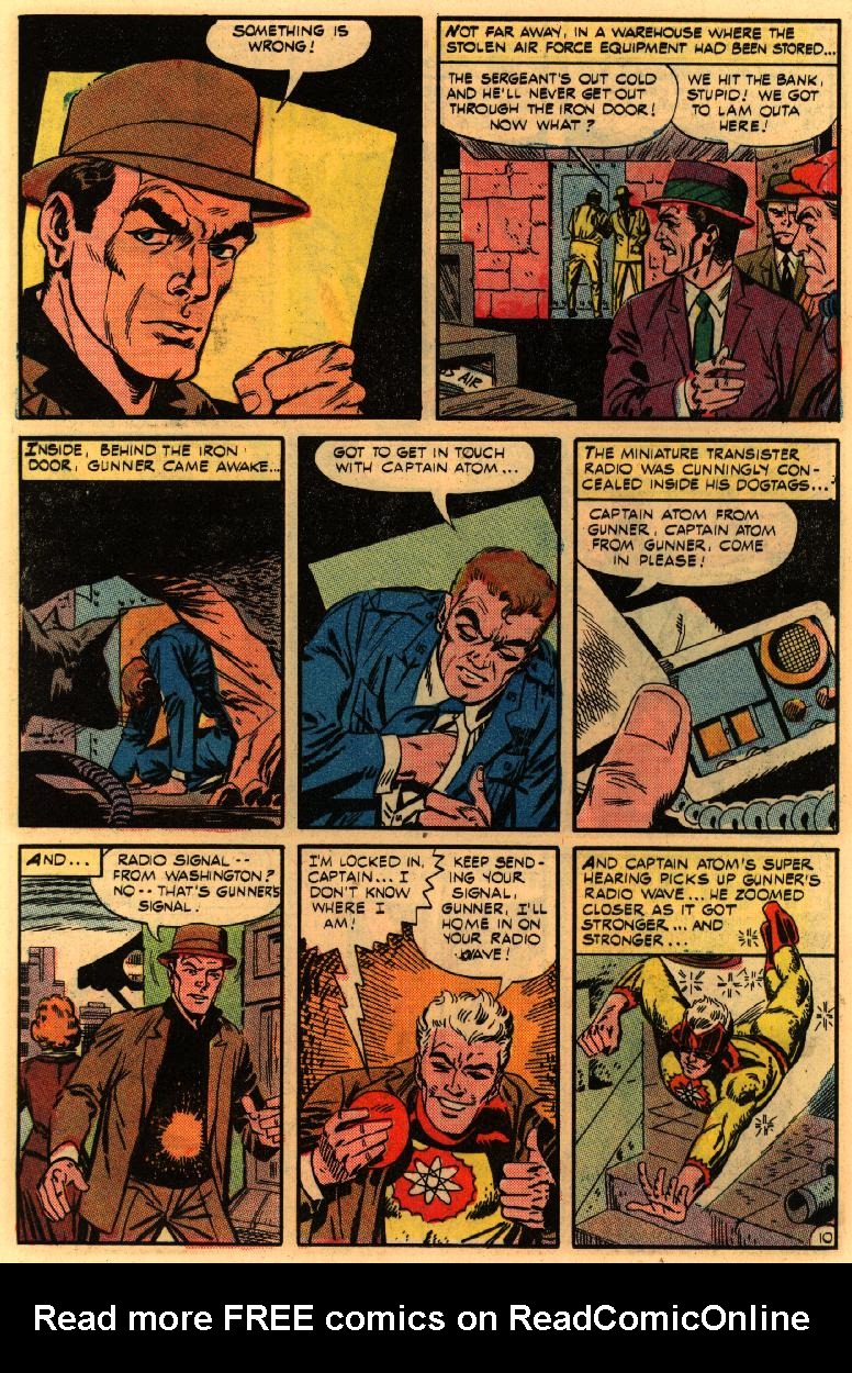 Read online Captain Atom (1965) comic -  Issue #79 - 16