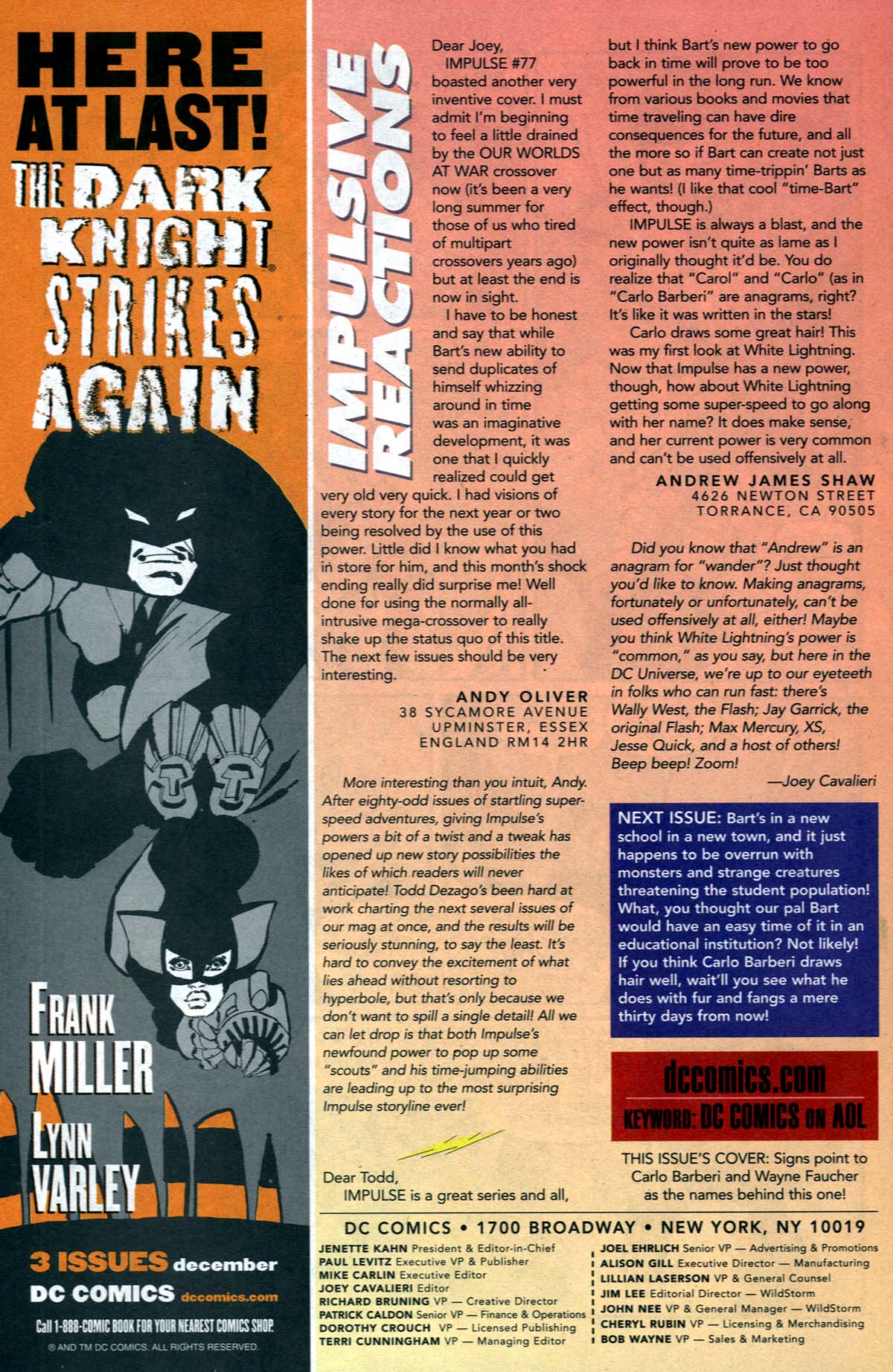 Read online Impulse (1995) comic -  Issue #81 - 24