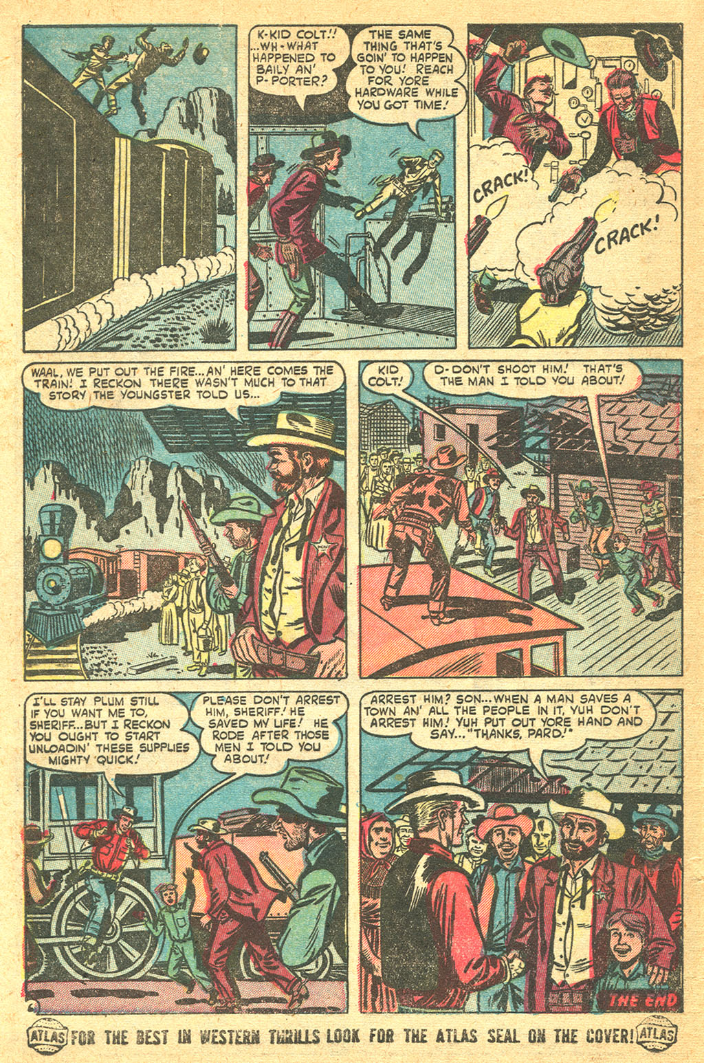 Read online Kid Colt Outlaw comic -  Issue #28 - 32