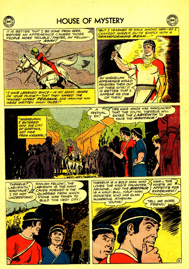 Read online House of Mystery (1951) comic -  Issue #97 - 7